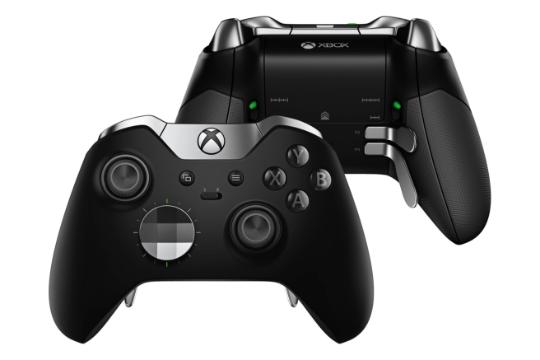 نمای جلو و پشت دسته بازی ایکس باکس الیت مایکروسافت / Microsoft Xbox Elite Wireless Controller
