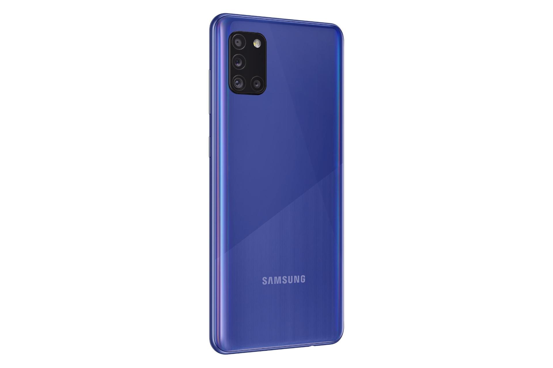 نمای چپ گوشی موبایل گلکسی A31 سامسونگ Samsung Galaxy A31 آبی