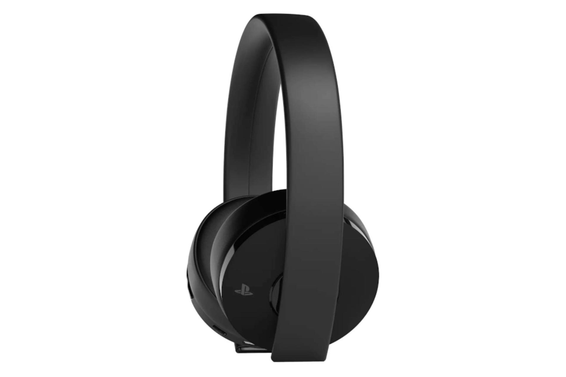 نمای کناری هدست گیمینگ سونی Sony New Gold Wireless Headset