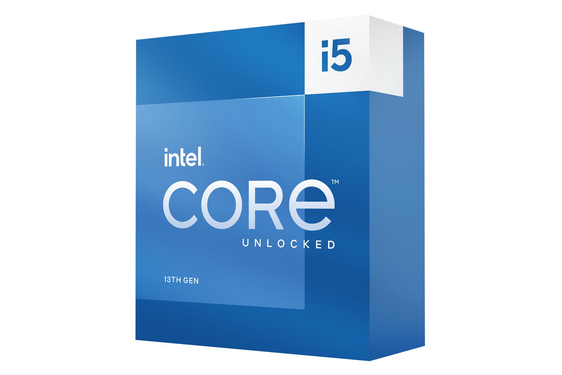 نمای راست جعبه پردازنده اینتل Intel Core i5-13600K