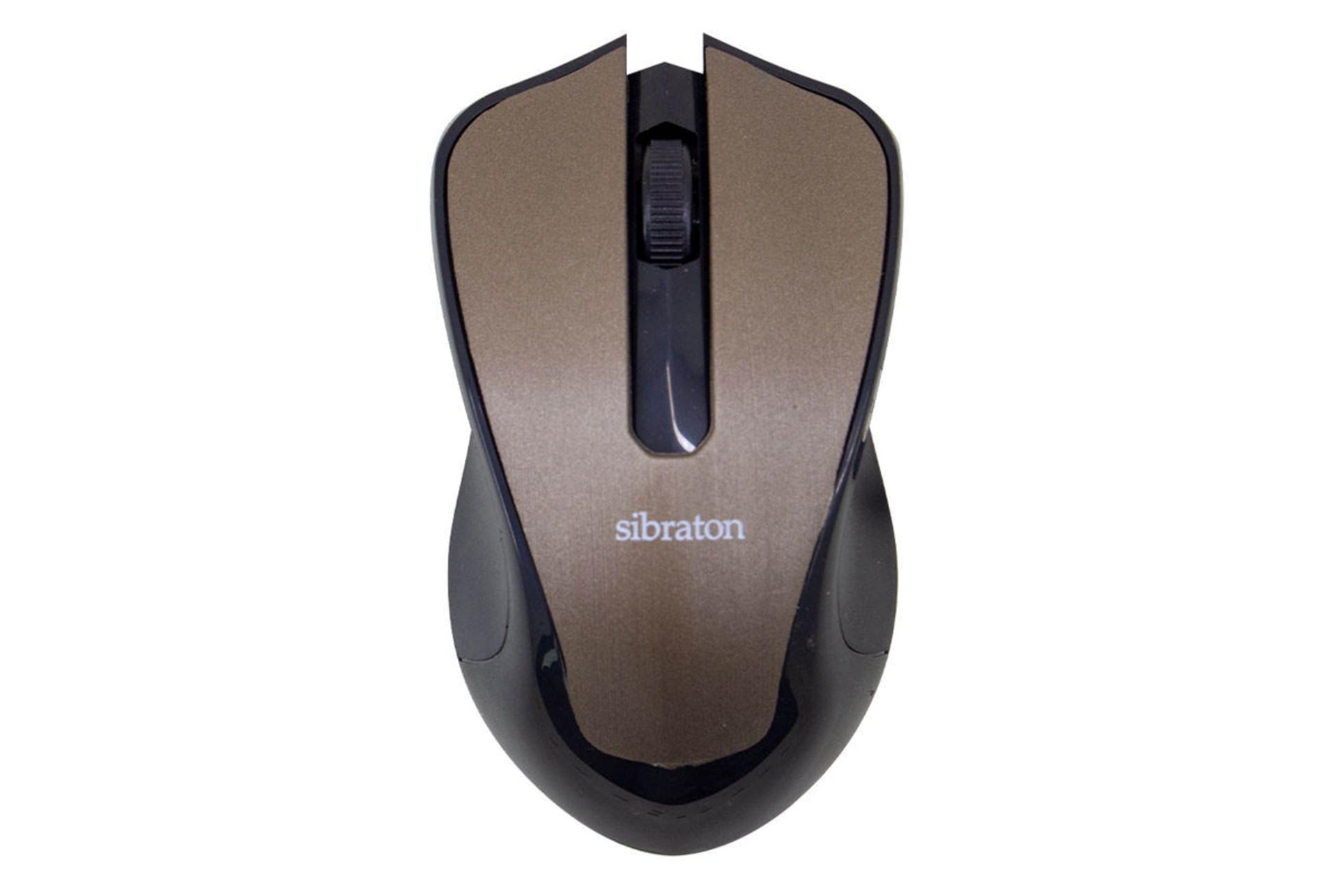 ماوس سیبراتون SM2150W قهوه‌ای