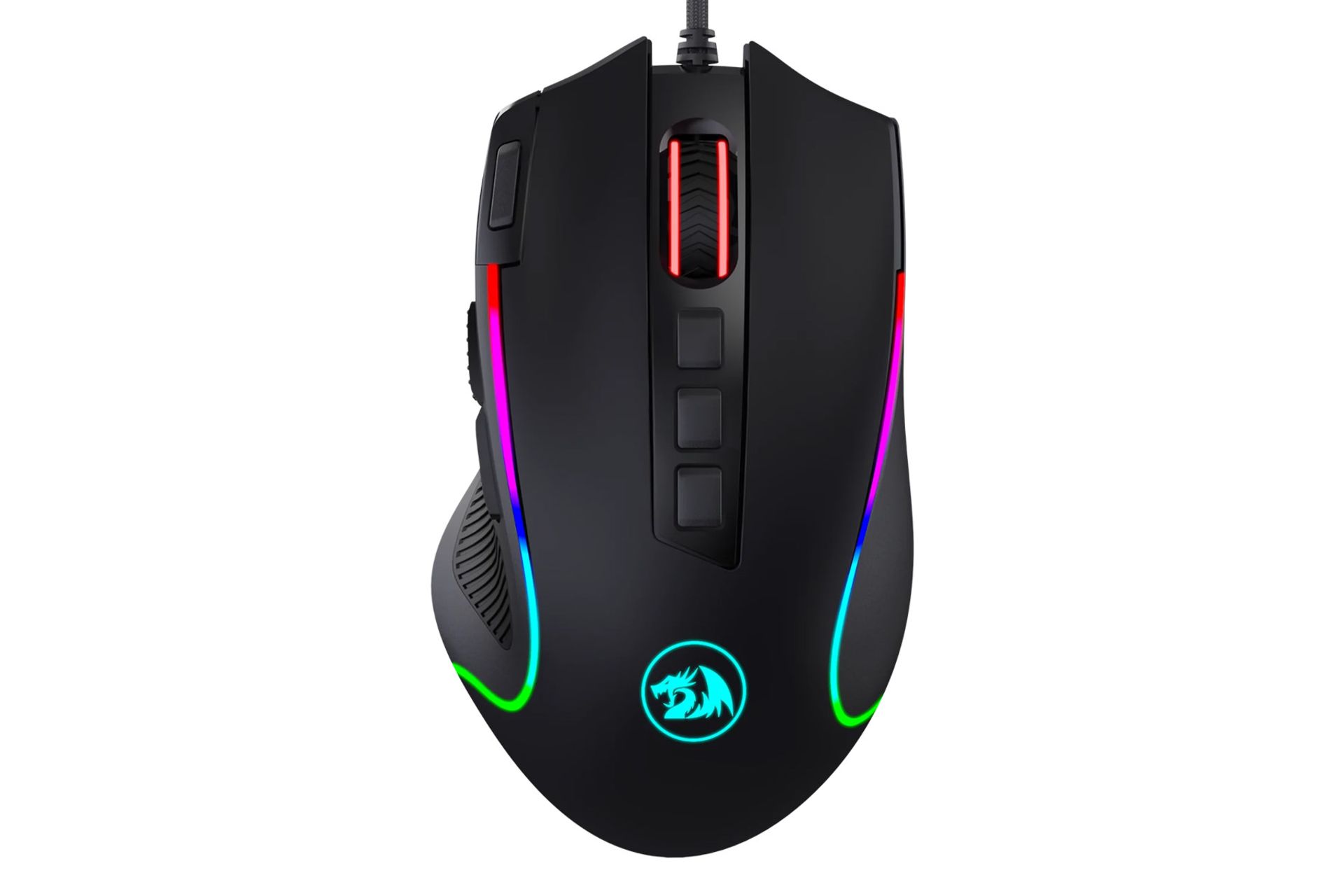نمای روبرو ماوس ردراگون M612 Predator