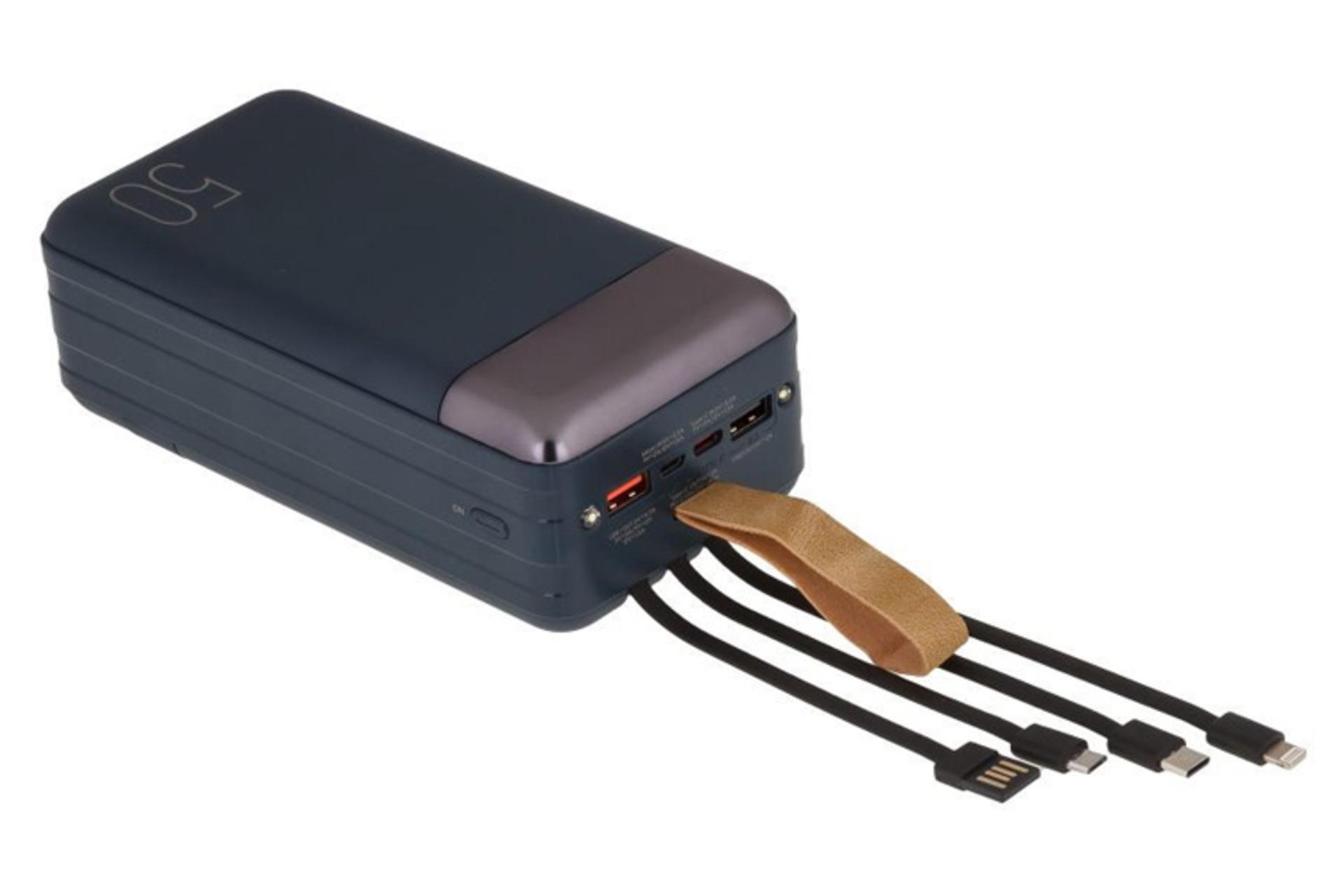 کابل های متصل پاور بانک ریمکس RPP-200 Hunergy Series