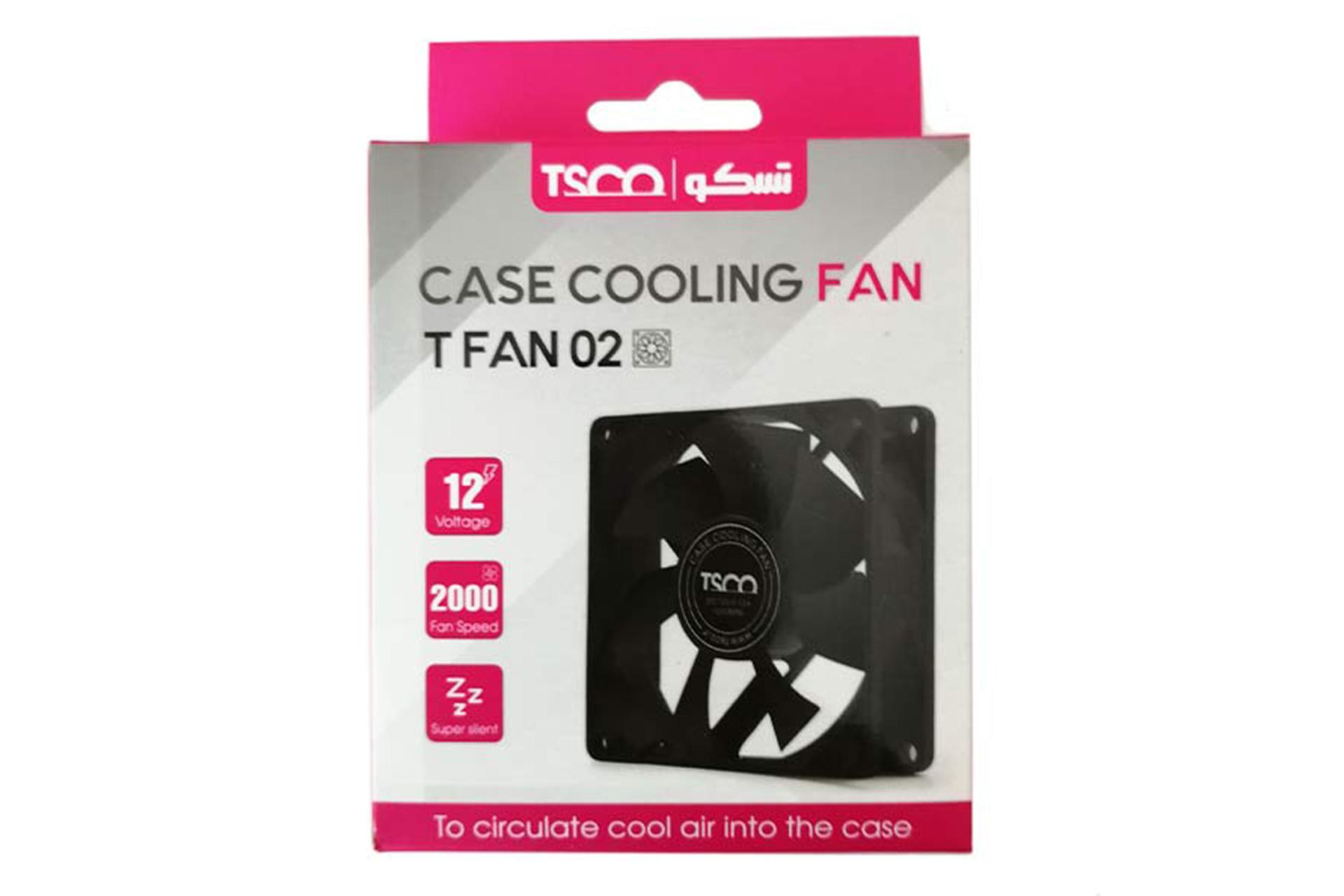 جعبه فن کیس تسکو TFan 02
