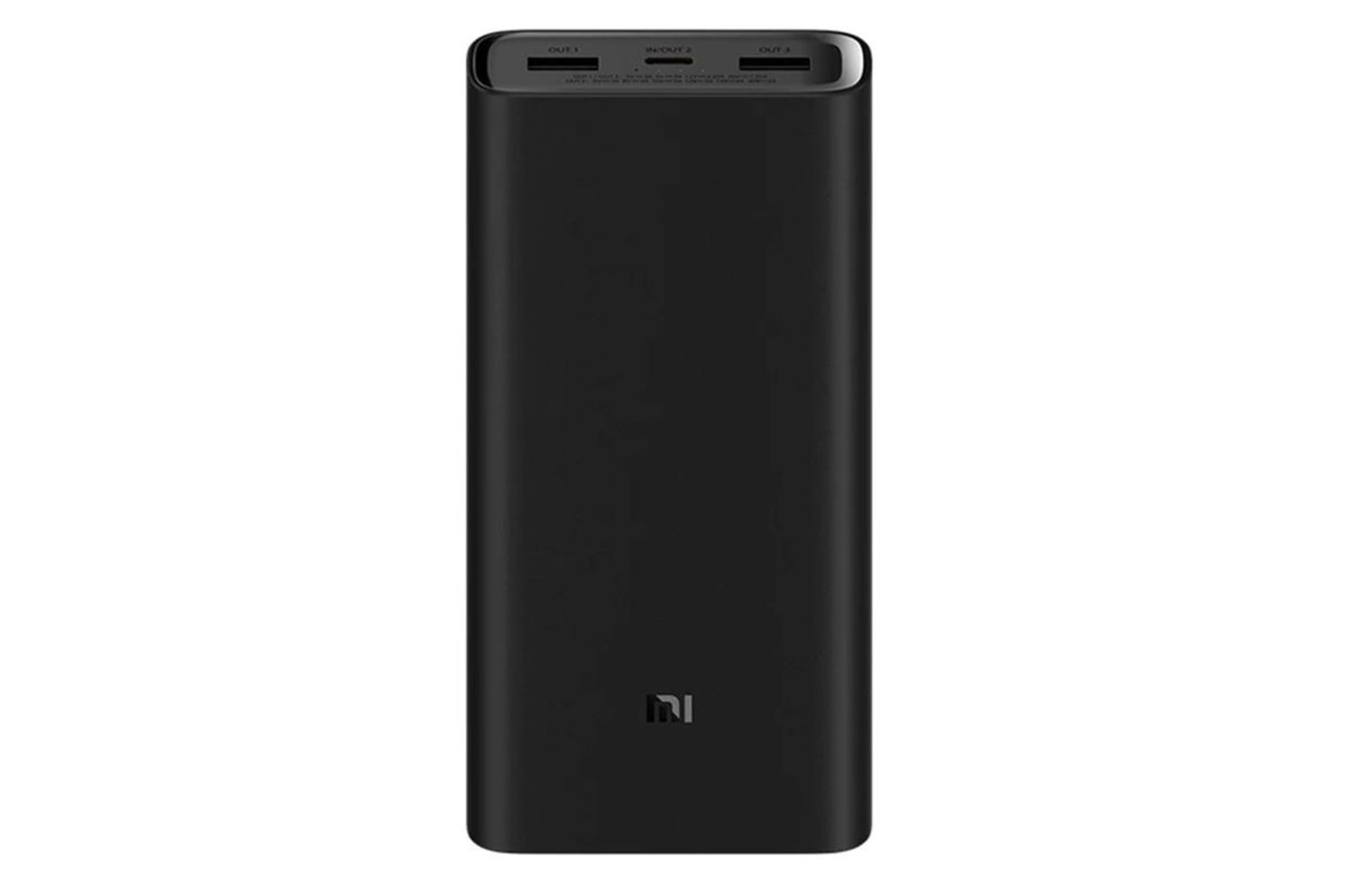 نمای روبرو پاور بانک شیائومی Mi 50w