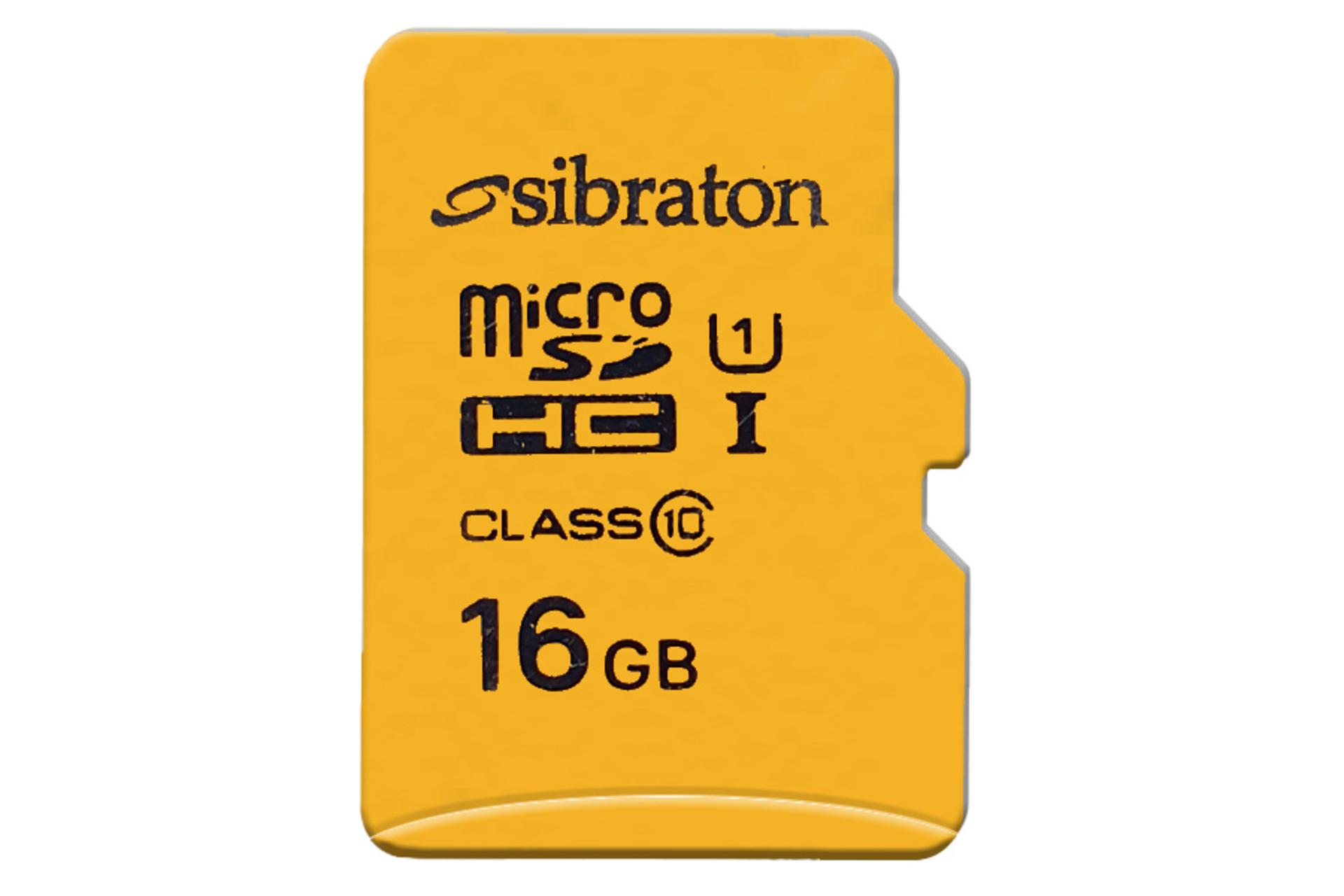 کارت حافظه سیبراتون microSDHC با ظرفیت 16 گیگابایت