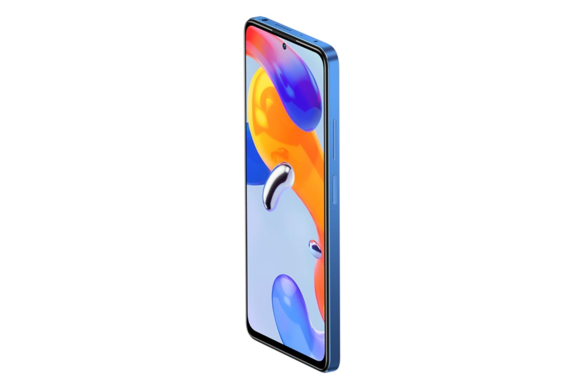 نمای راست Xiaomi Redmi Note 11 Pro 5G / گوشی موبایل ردمی نوت 11 پرو شیائومی 5G آبی