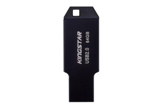 Kingstar Aroma KS201 64GB / فلش مموری کینگ استار مدل Aroma KS201 ظرفیت 64 گیگابایت مشکی
