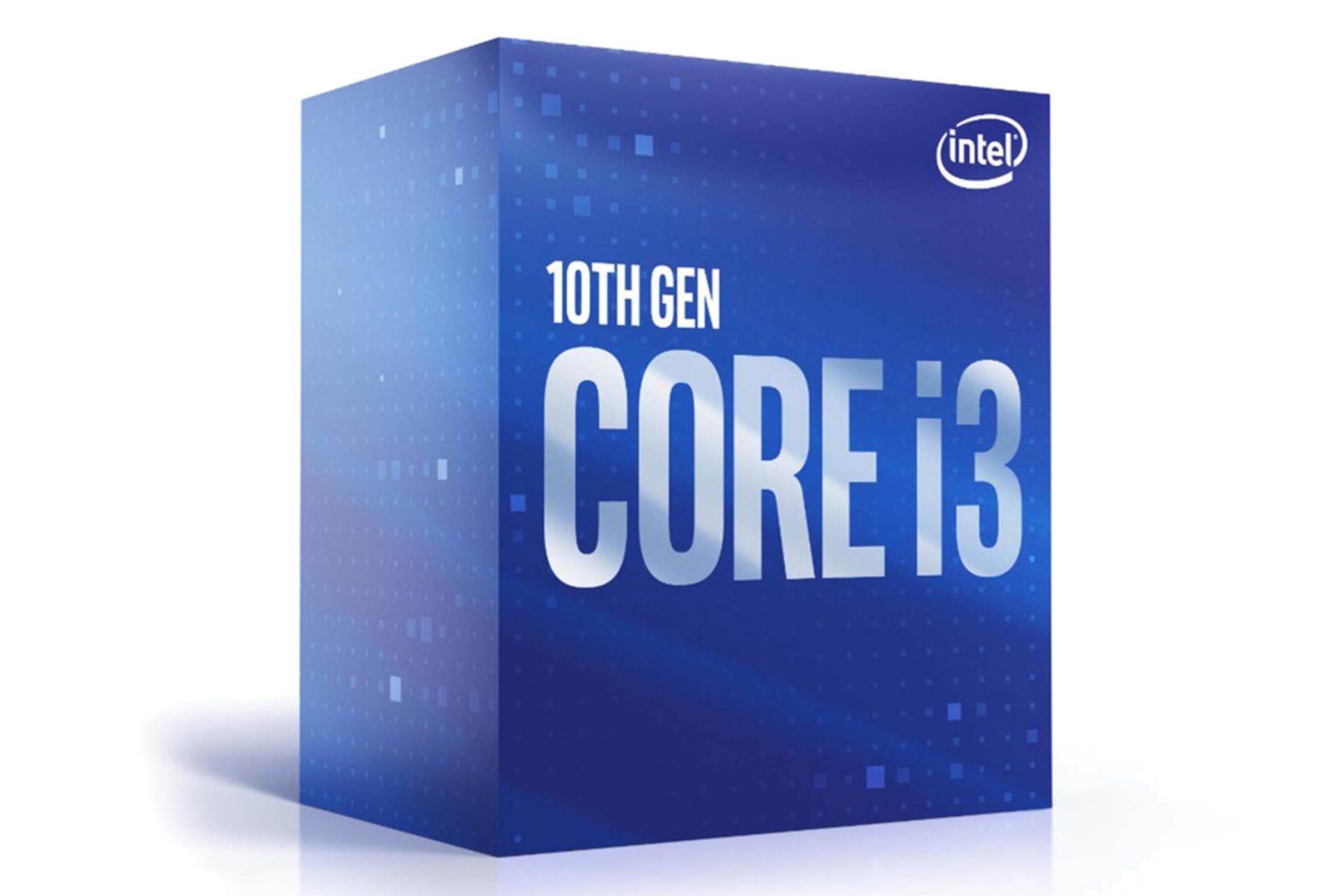 نمای چپ پردازنده اینتل Intel Core i3-10320