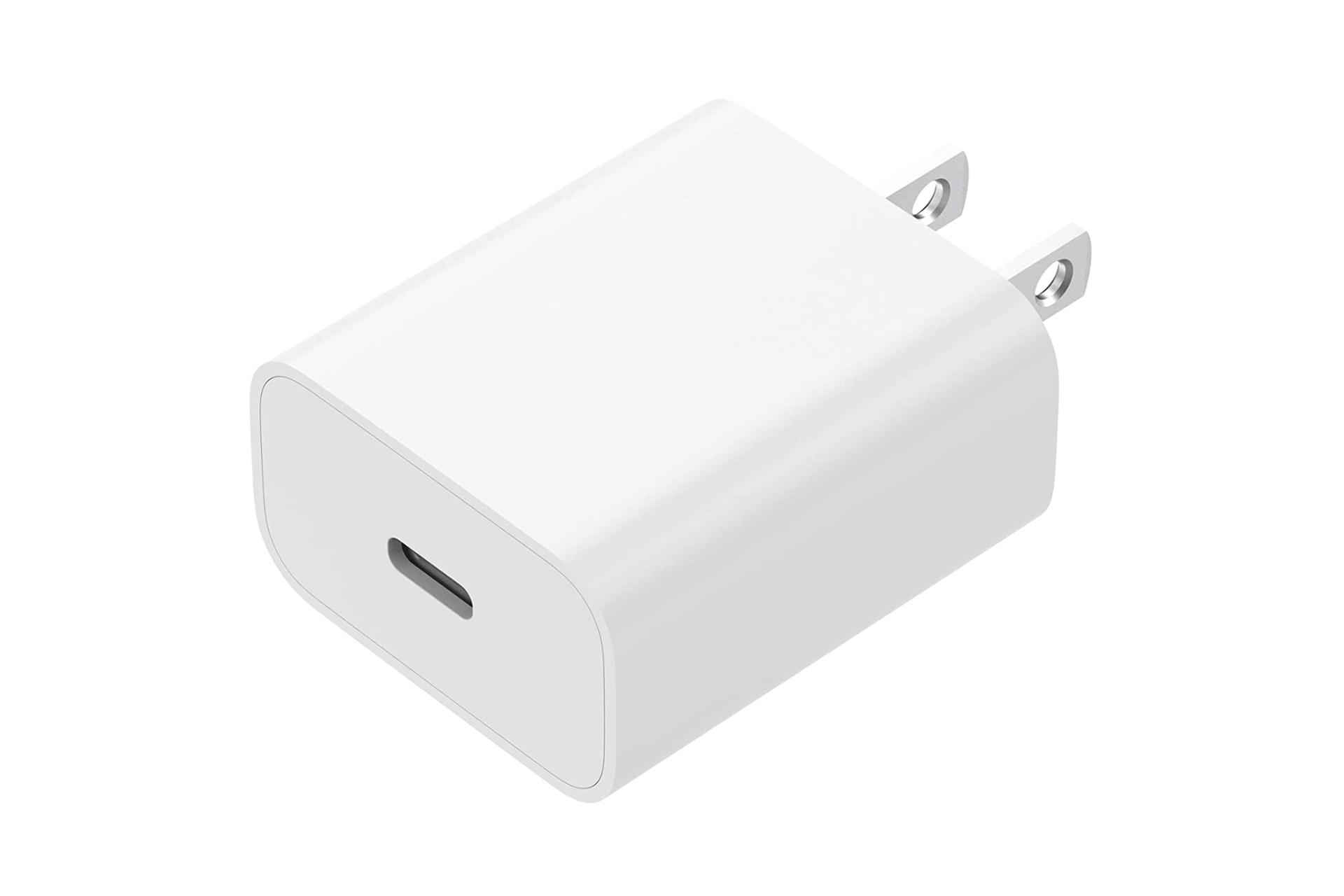 نمای جانبی شارژر شیائومی Mi 20W