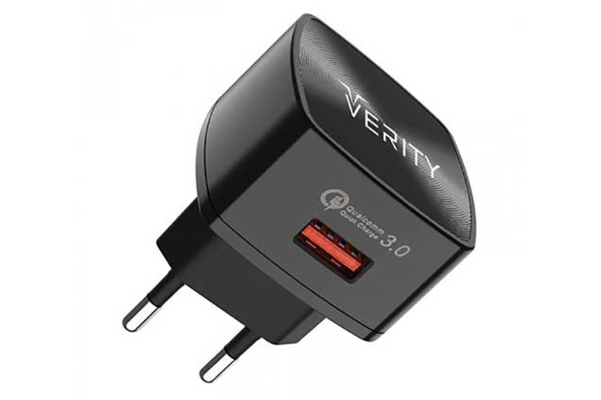 نمای جانبی و درگاه شارژر وریتی AP2118