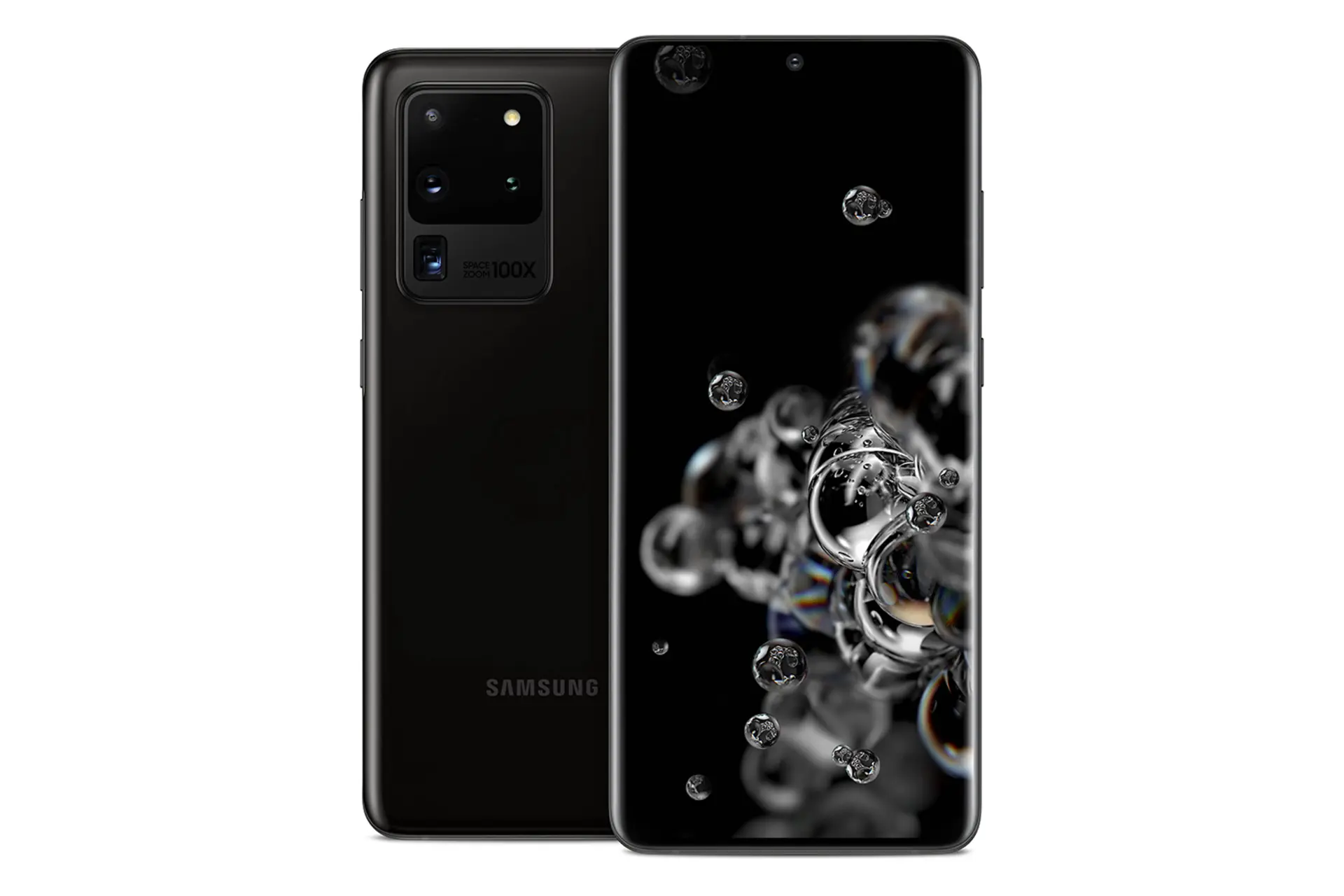 گلکسی اس 20 اولترا سامسونگ - نمای جلو و پشت دوربین ها  / Samsung Galaxy S20 Ultra