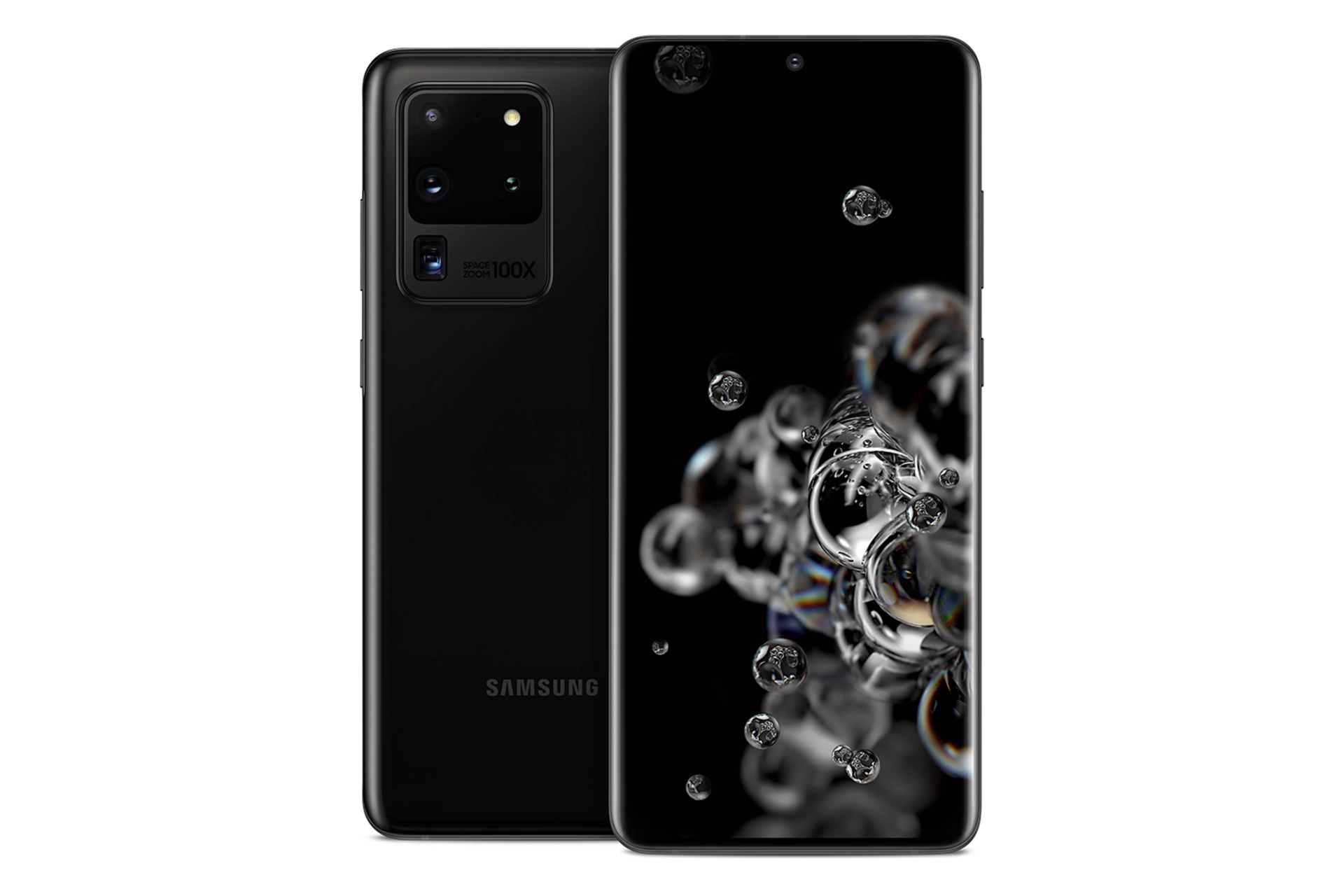 گلکسی اس 20 اولترا سامسونگ - نمای جلو و پشت دوربین ها  / Samsung Galaxy S20 Ultra