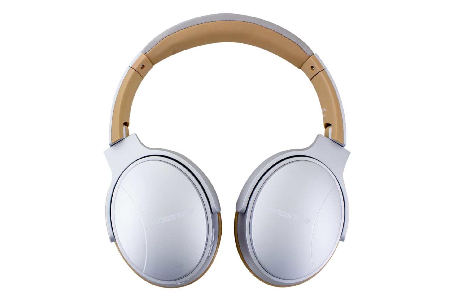 طراحی کامپکت هدفون بی سیم کینگ استار Kingstar KBH78 کرم