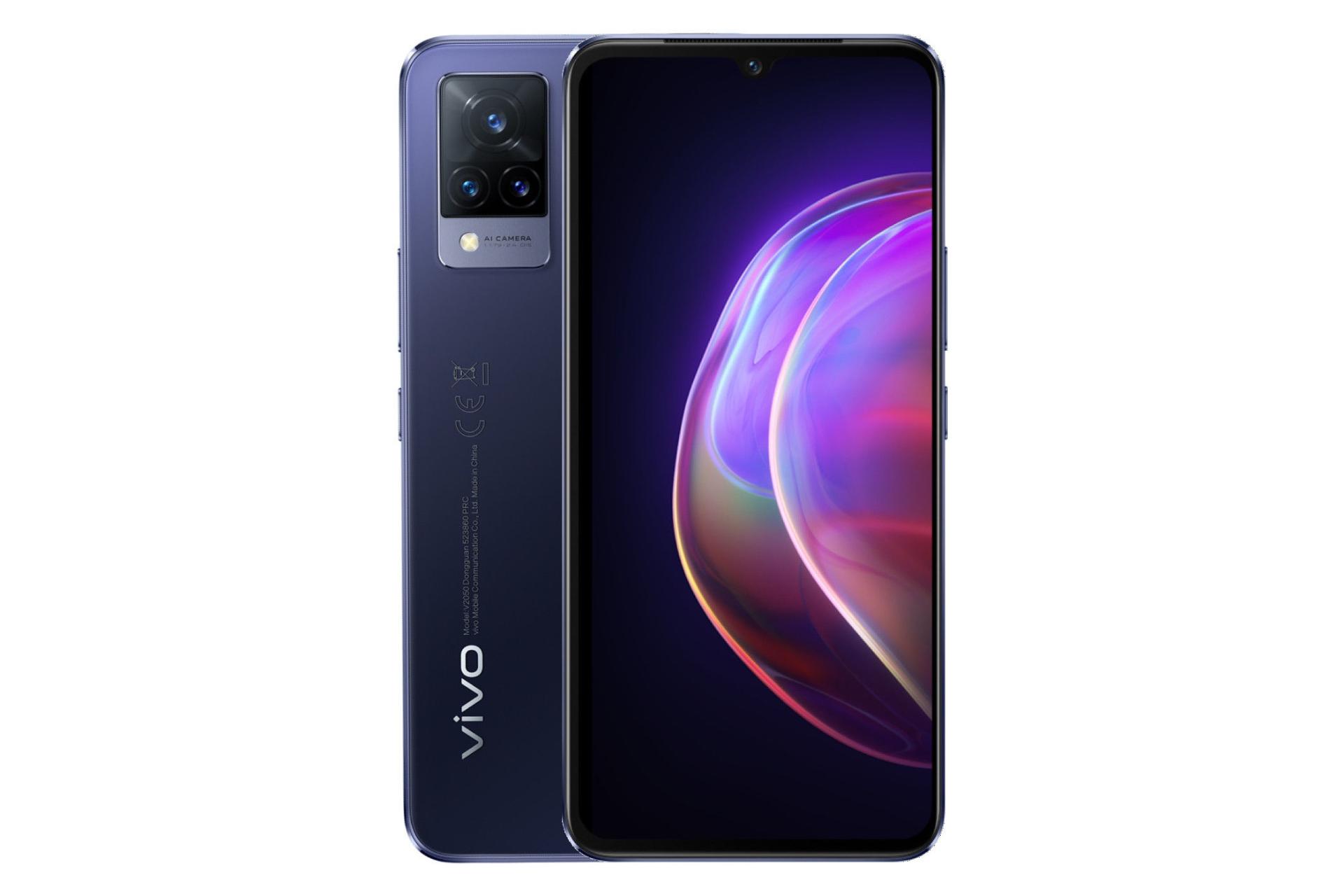 گوشی موبایل ویوو vivo V21s سرمه ای تیره