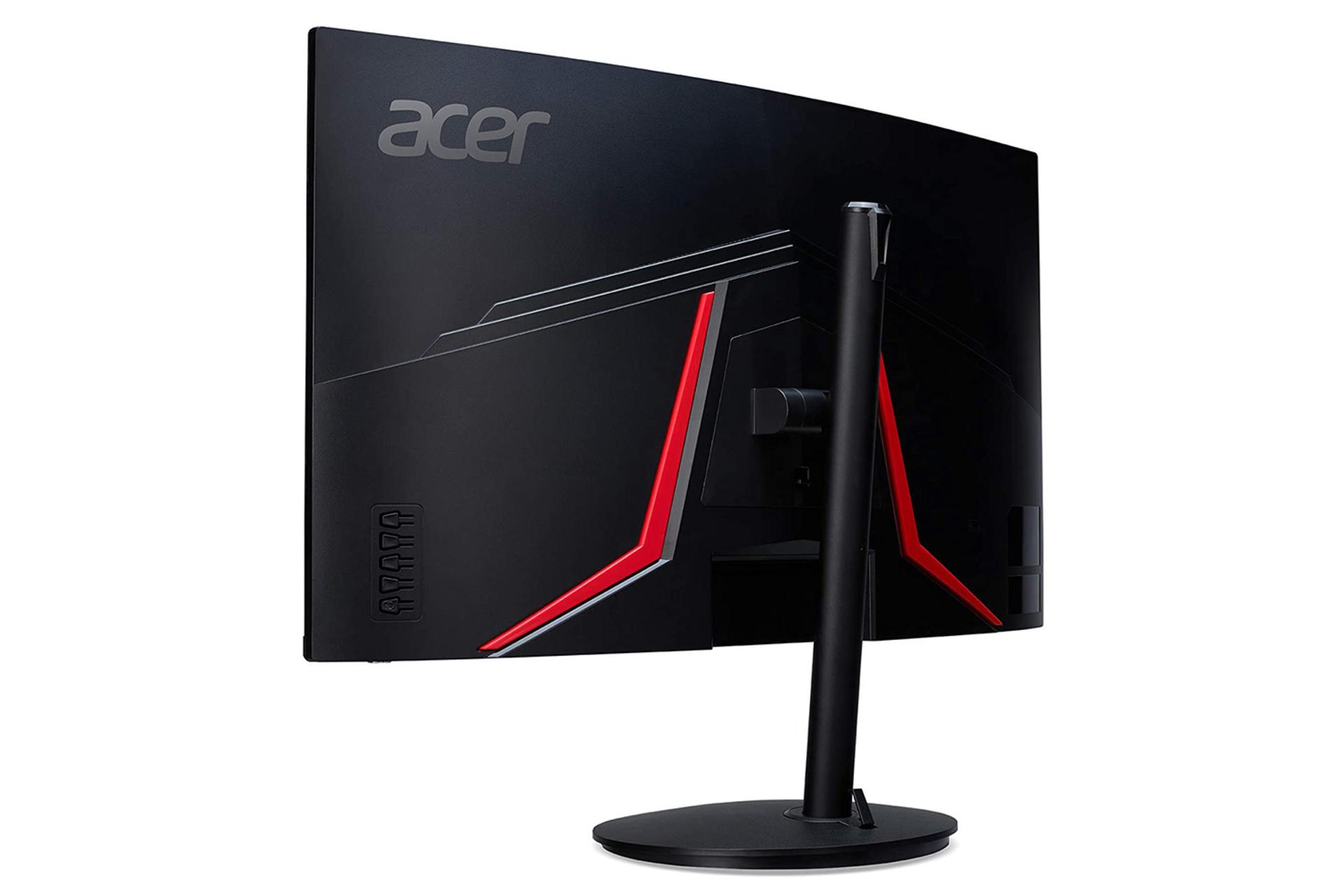 نمای پشت و کنار مانیتور ایسر نیترو XZ0 XZ320Q