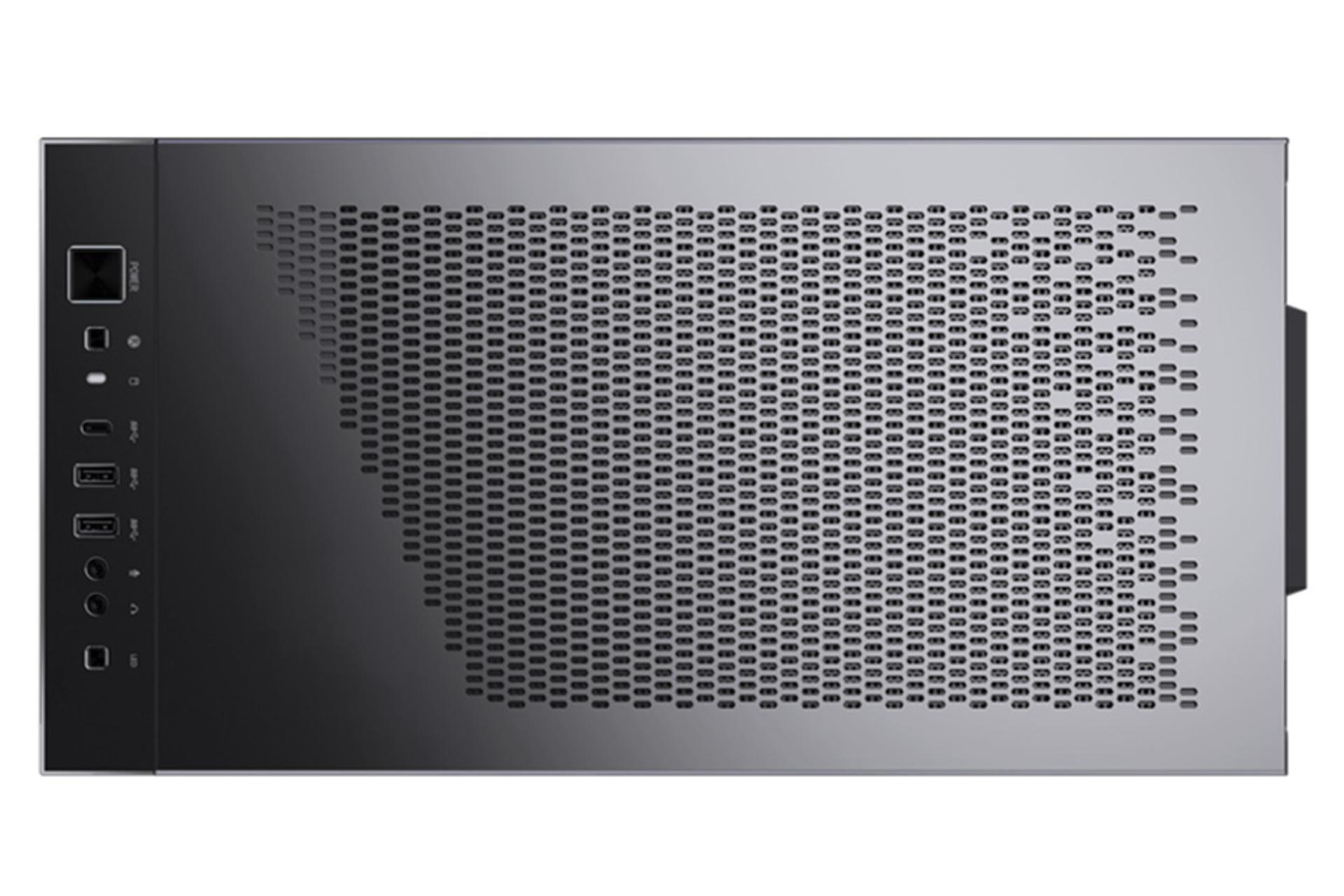 نمای پورت های بالای کیس کامپیوتر ام اس آی MPG SEKIRA 100R