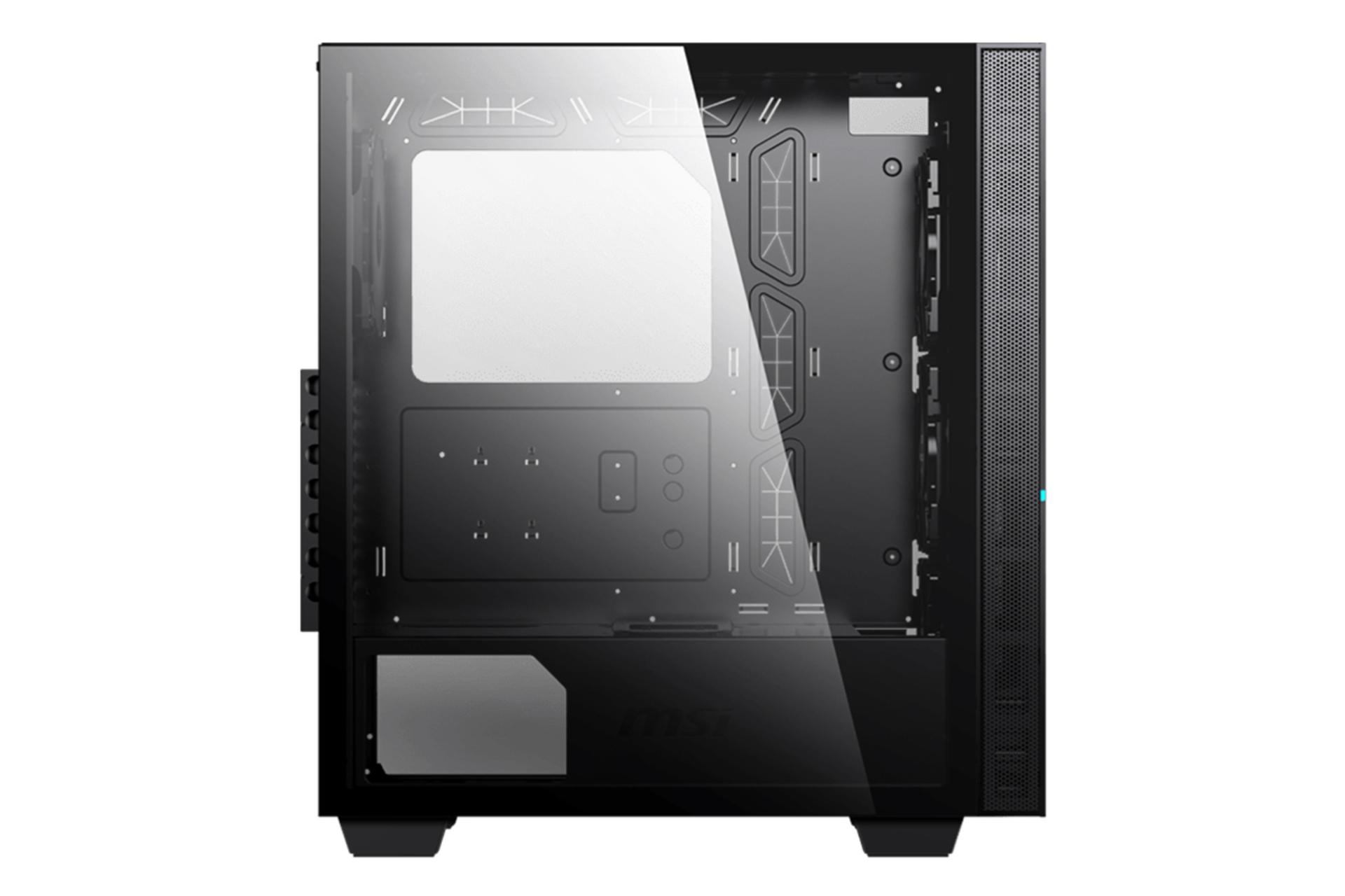 نمای سمت چپ کیس کامپیوتر ام اس آی MPG SEKIRA 100R