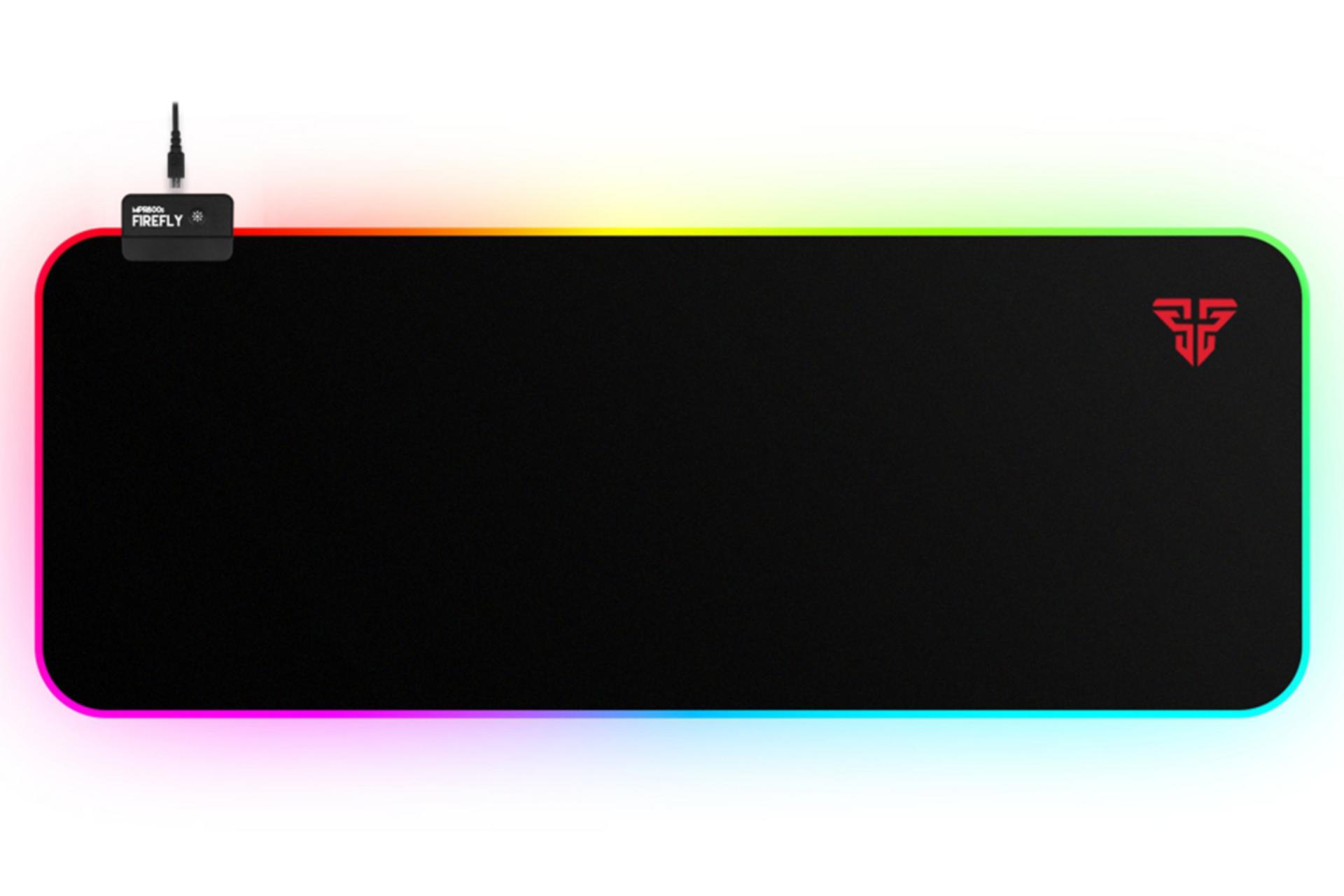 نمای جلوی ماوس پد فنتک FIREFLY MPR800s رنگ مشکی
