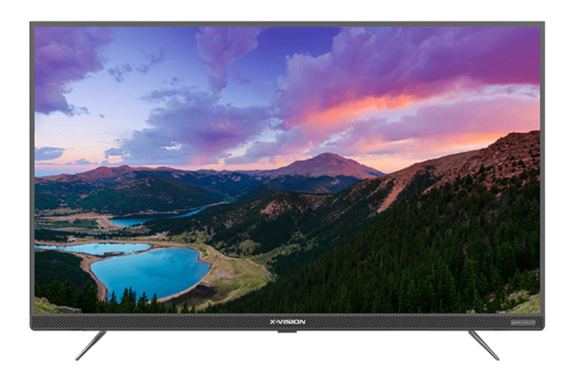 نمای جلو تلویزیون ایکس ویژن XT725 مدل 43 اینچ