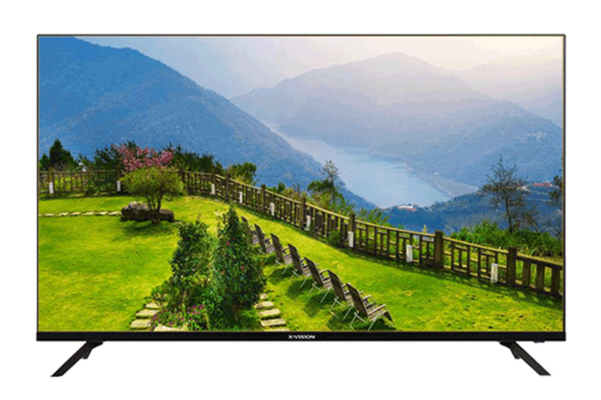 نمای جلو تلویزیون ایکس ویژن 43XC645