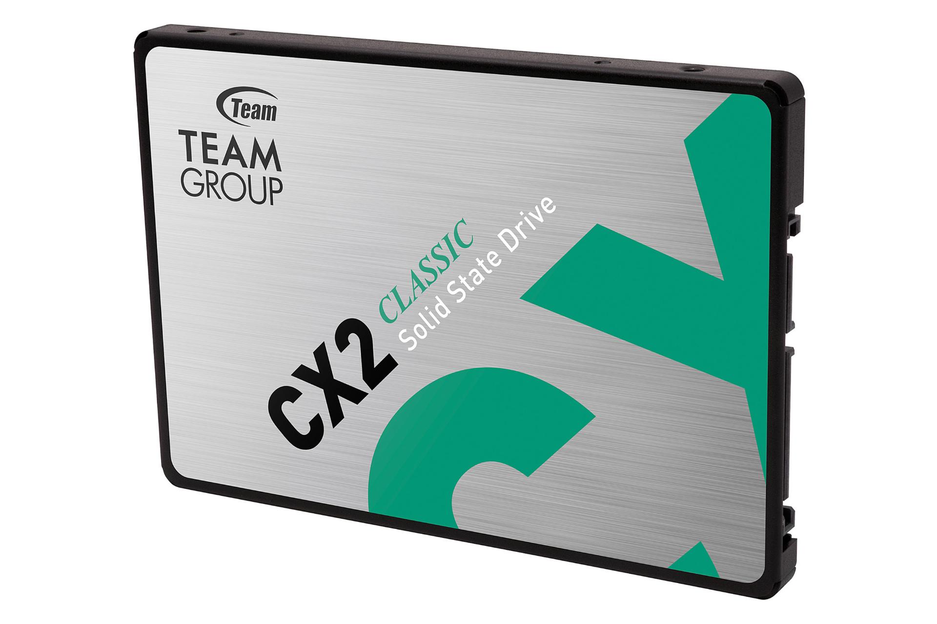 نمای راست SSD تیم گروپ CX2 SATA 2.5 Inch ظرفیت 2 ترابایت