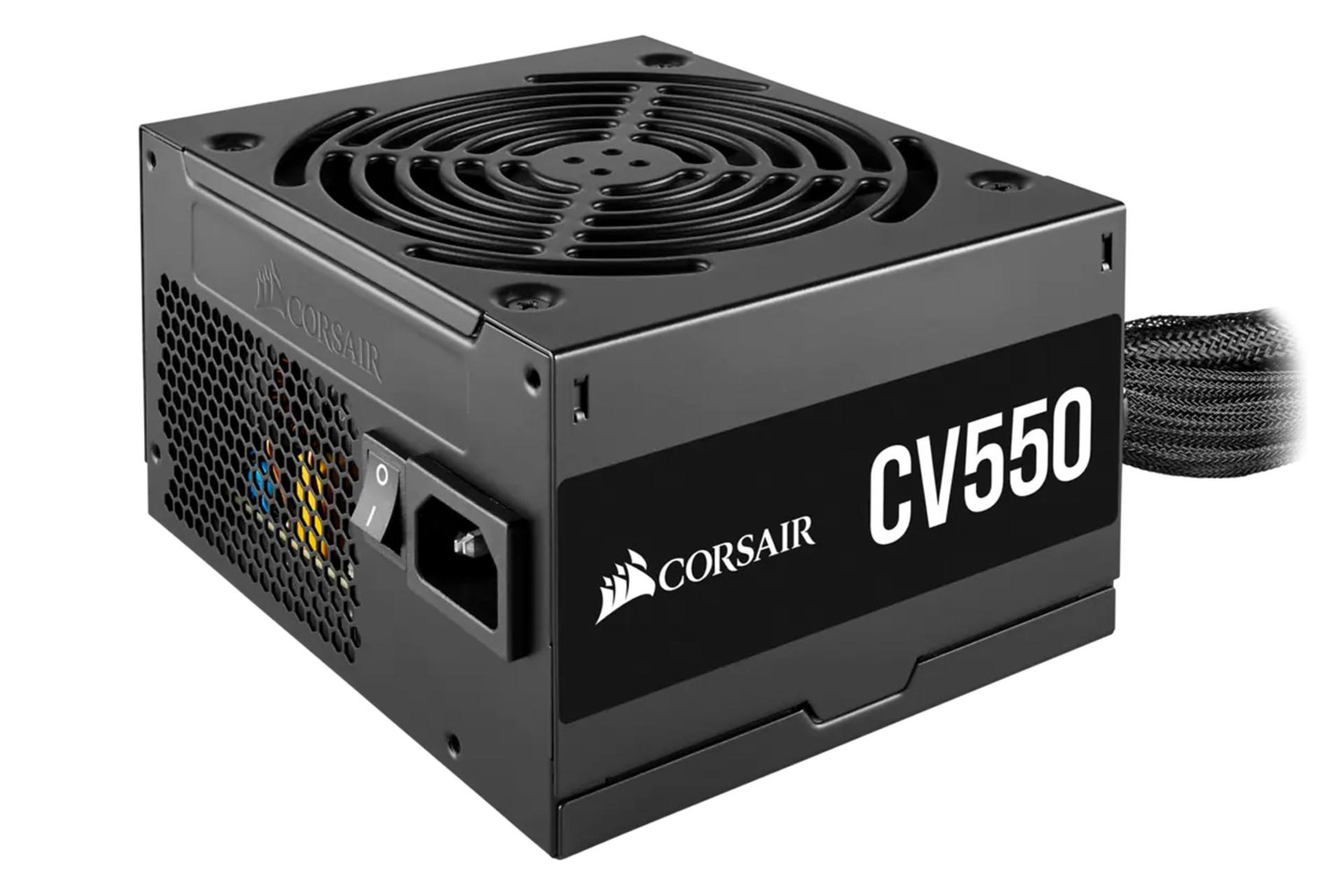 پاور کامپیوتر کورسیر CV550 CP-9020210 با توان 550 وات