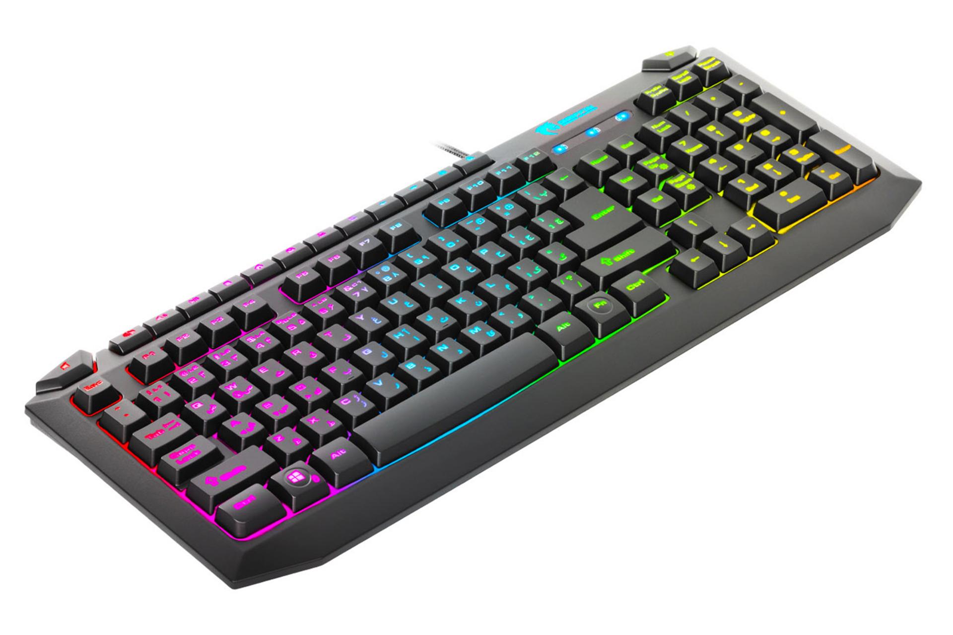 نمای چپ کیبورد گرین GK701-RGB