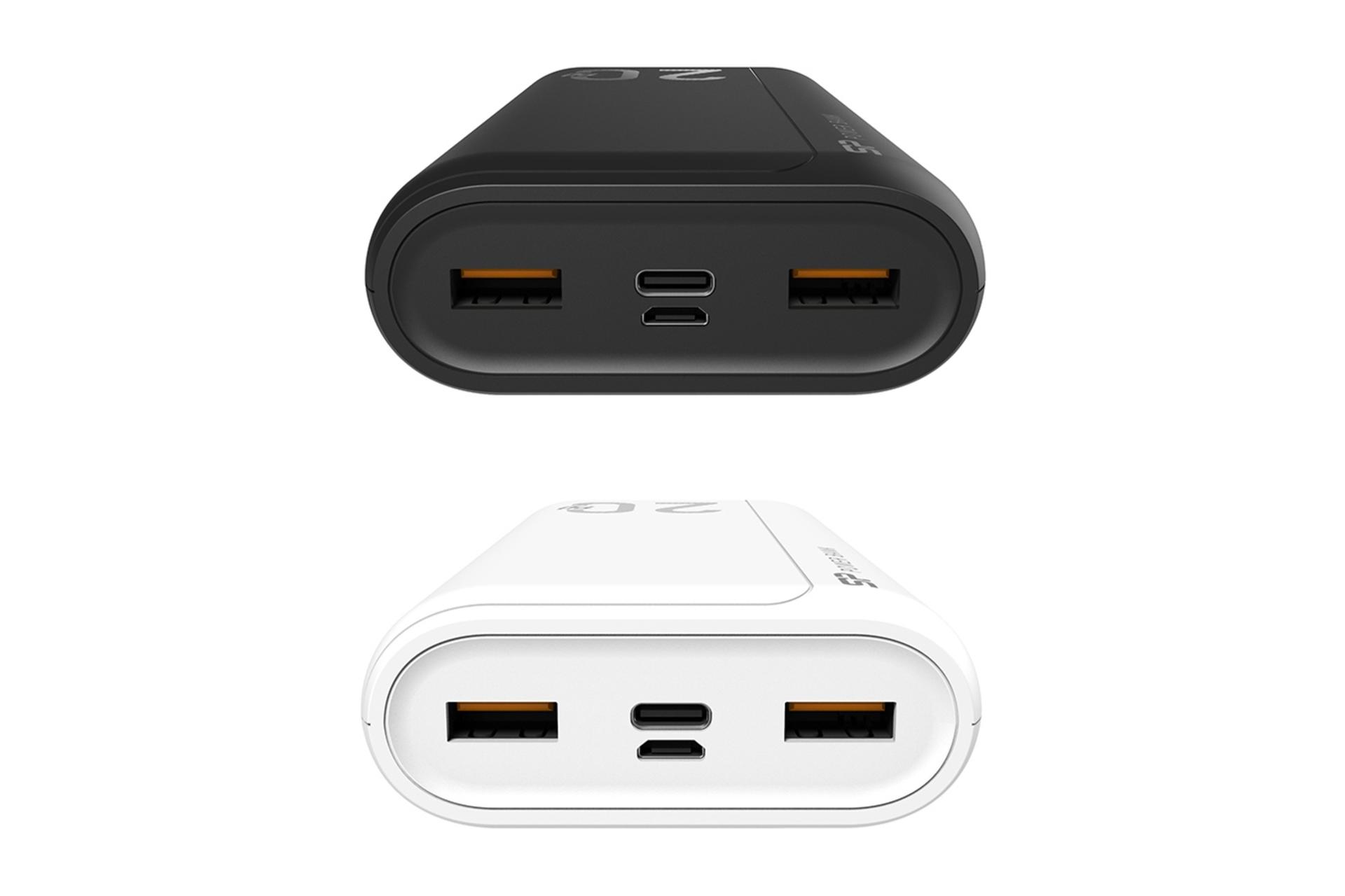 درگاه پاور بانک سیلیکون پاور Silicon Power QS15 20000mAh با ظرفیت 20000 میلی‌آمپر ساعت