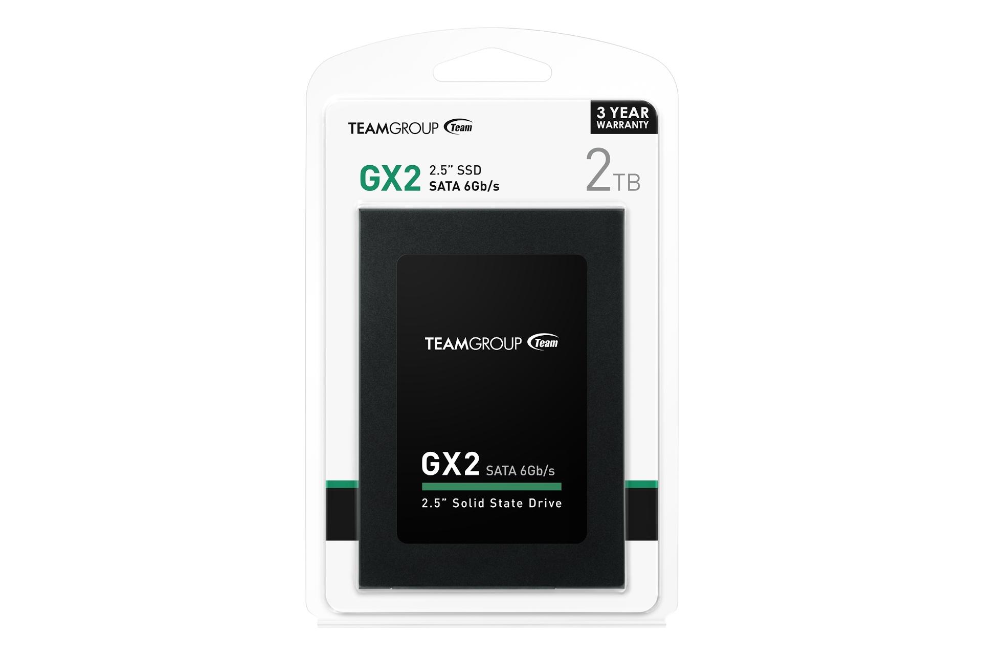 SSD تیم گروپ GX2 SATA 2.5 Inch ظرفیت 2 ترابایت TeamGroup
