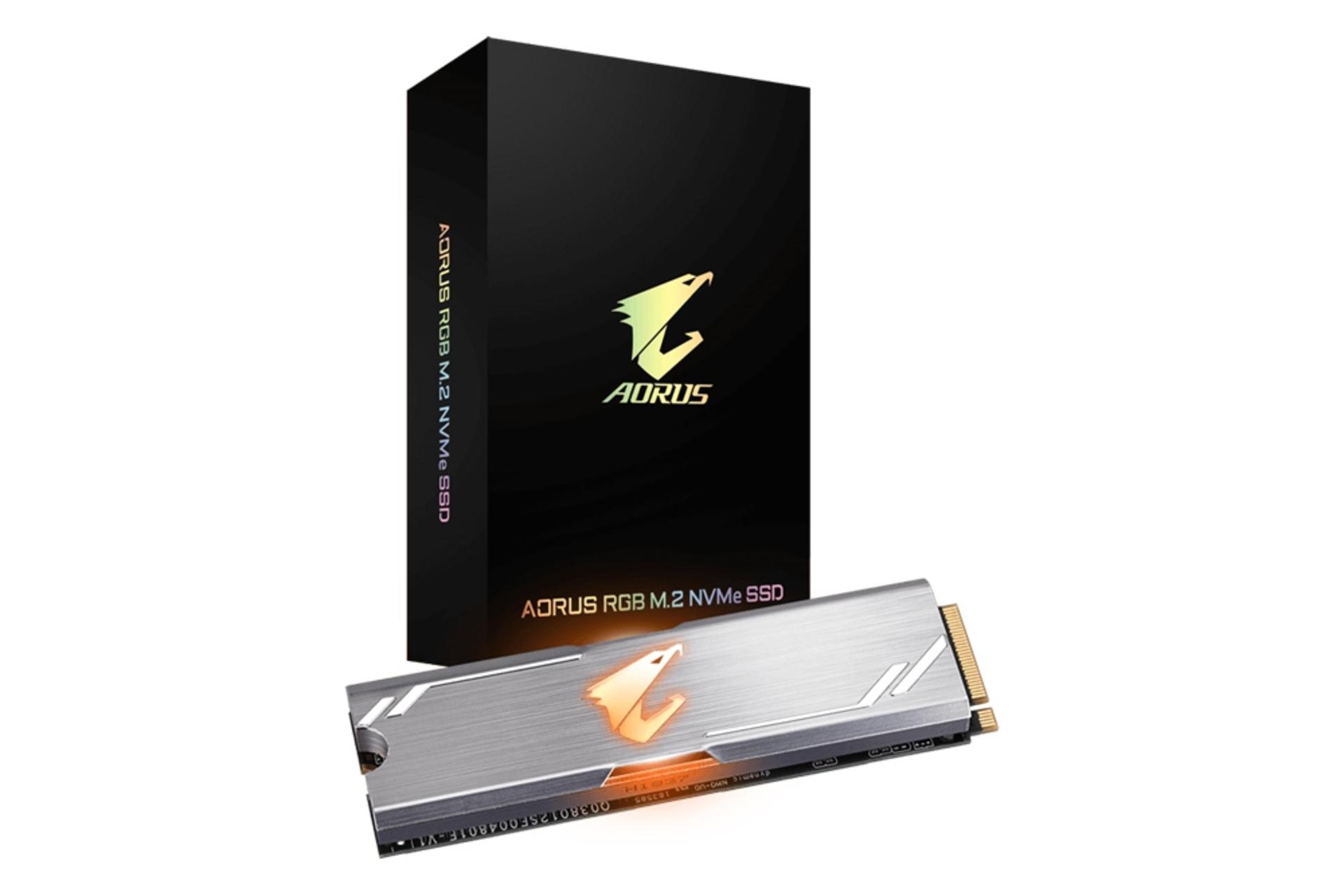 جعبه SSD گیگابایت GIGABYTE AORUS RGB NVMe M.2