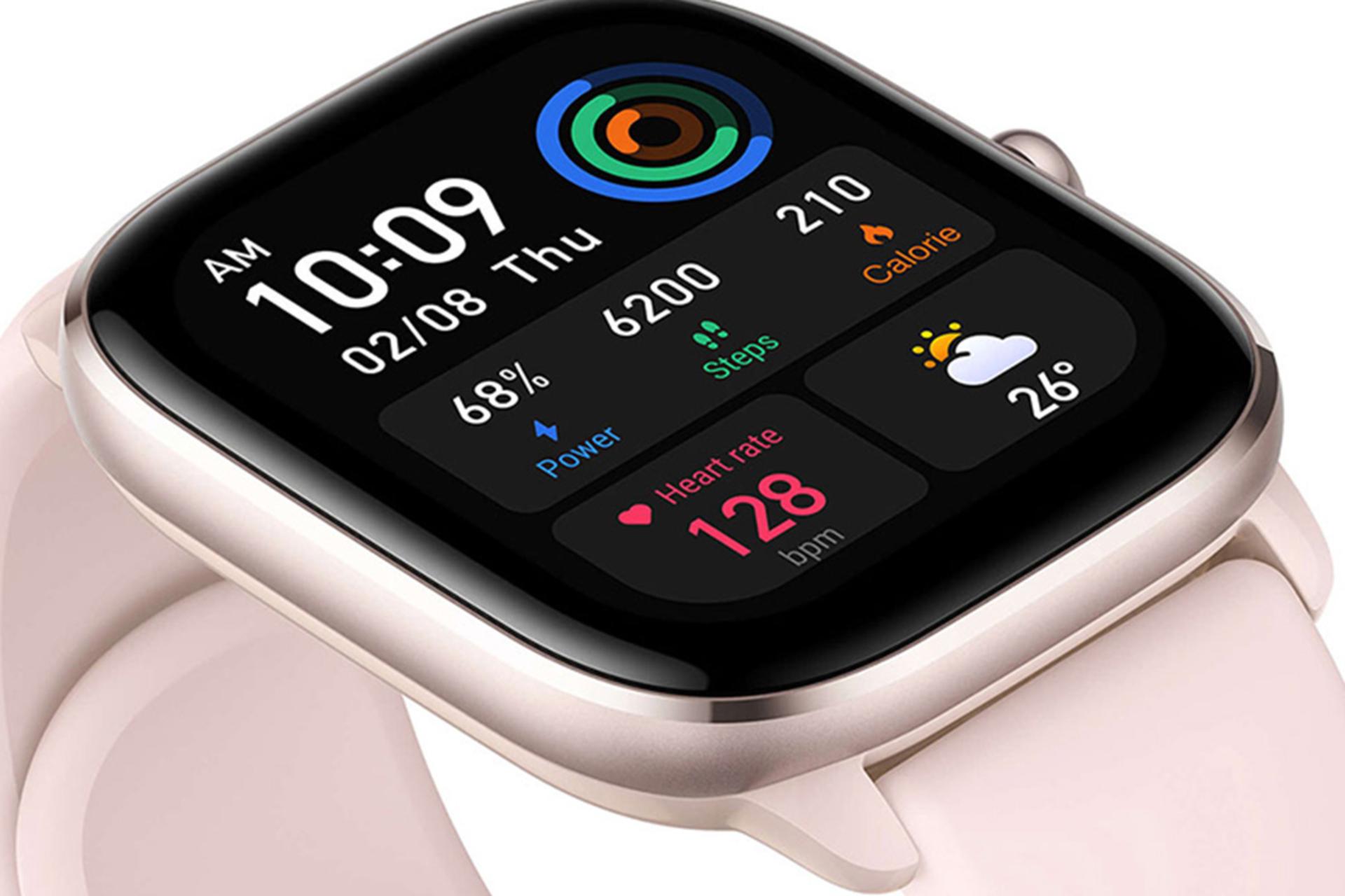 ساعت هوشمند امیزفیت GTS4 Mini از نمای نزدیک