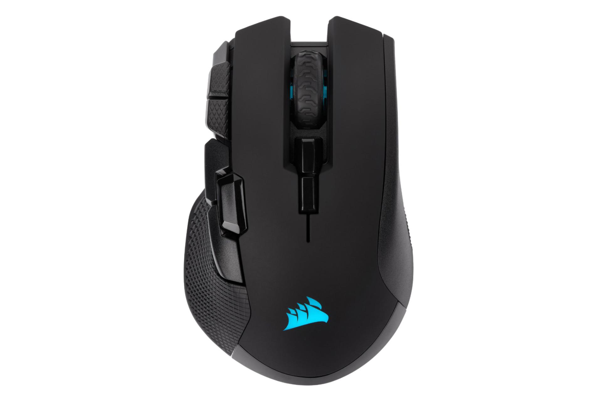 نمای روبرو ماوس کورسیر IRONCLAW Moba Wireless