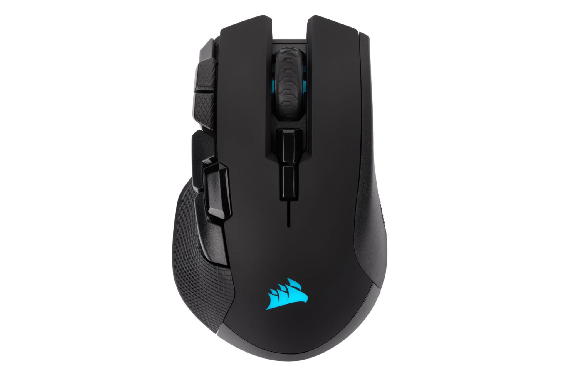 نمای روبرو ماوس کورسیر IRONCLAW Moba Wireless