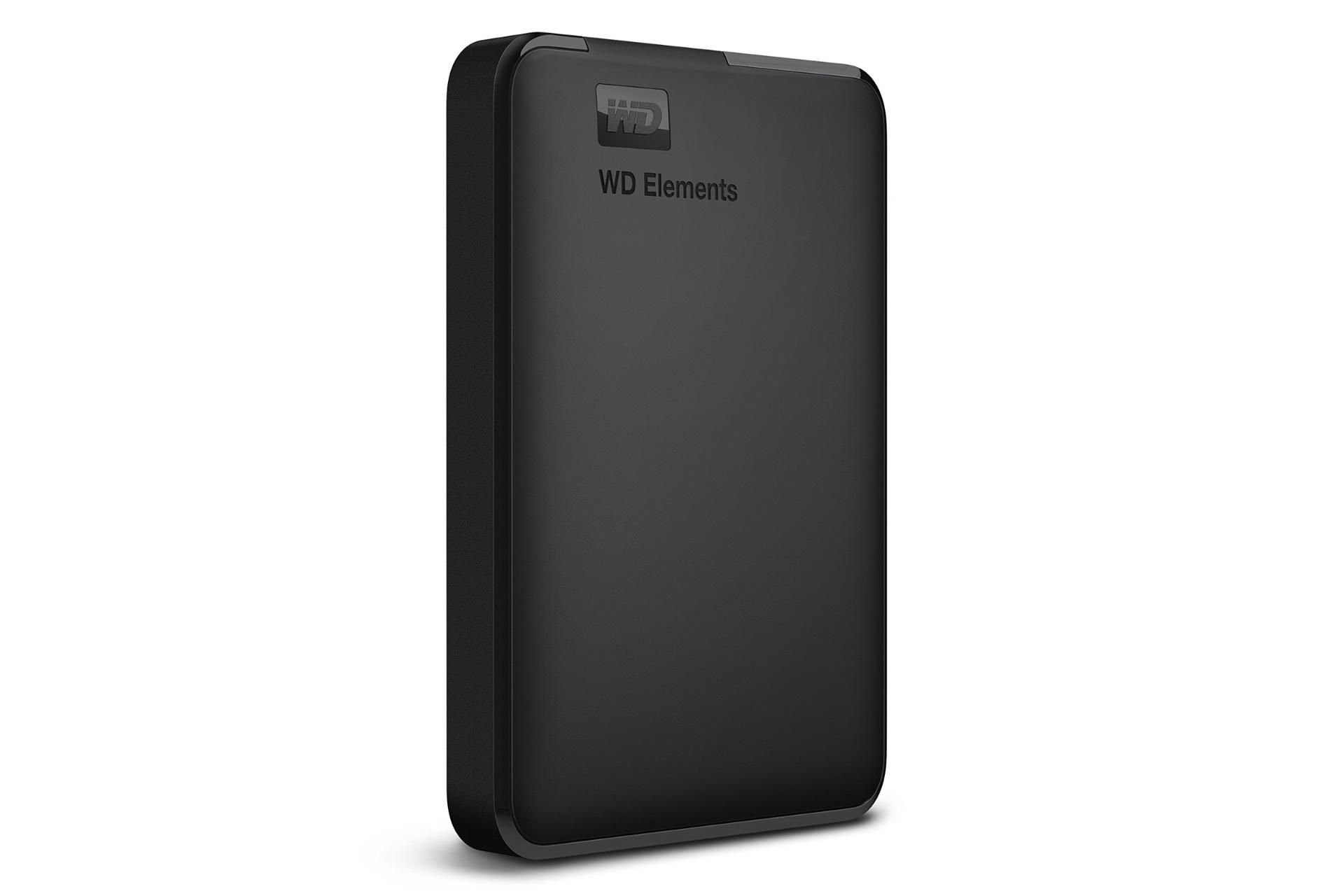نمای جانبی هارد دیسک وسترن دیجیتال Elements ظرفیت 1.5 ترابایت