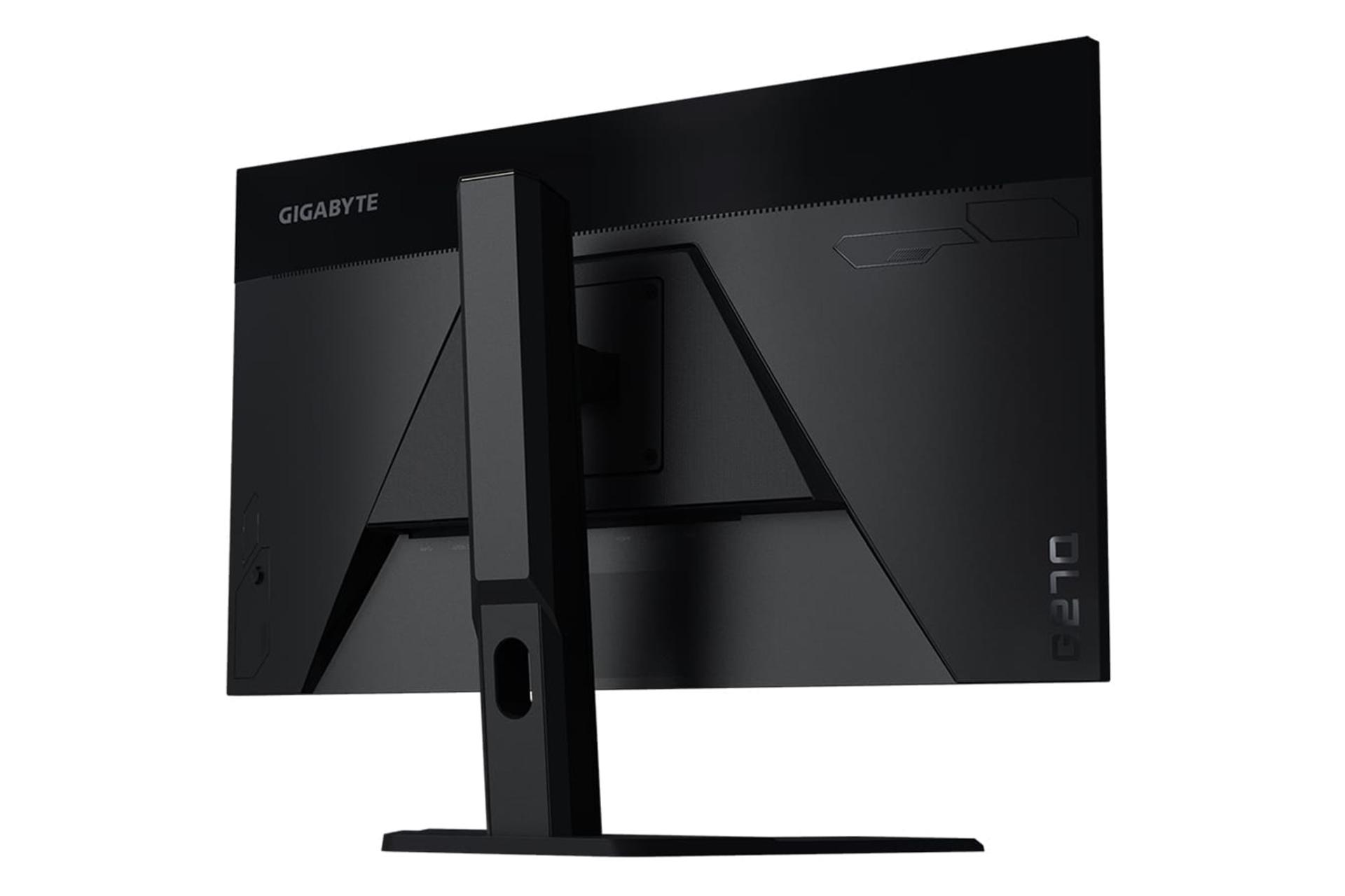 نمای پشت مانیتور گیگابایت gigabyte g27q