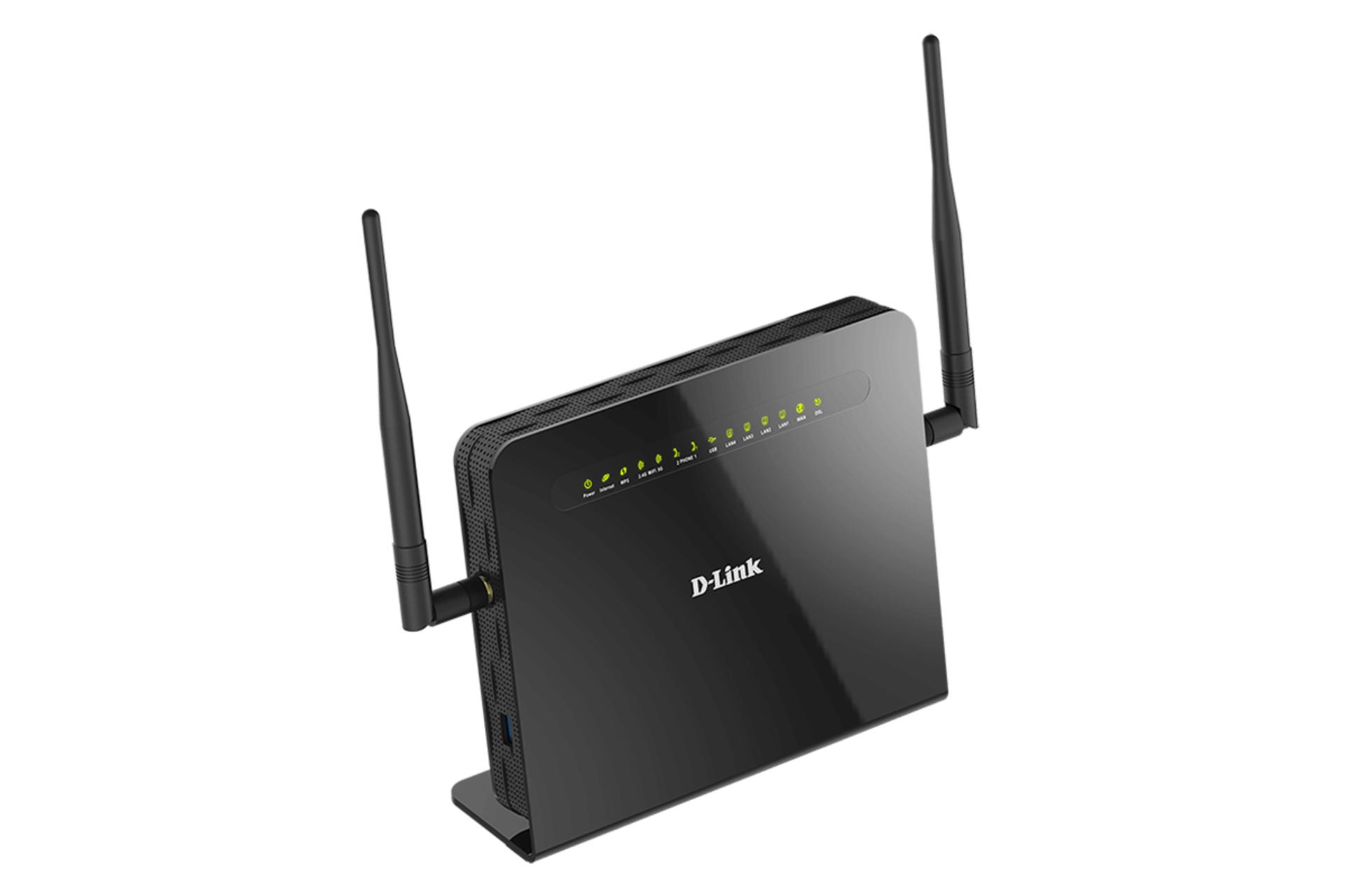 نمای کناری مودم - روتر دی لینک D-Link DSL-G2452DG