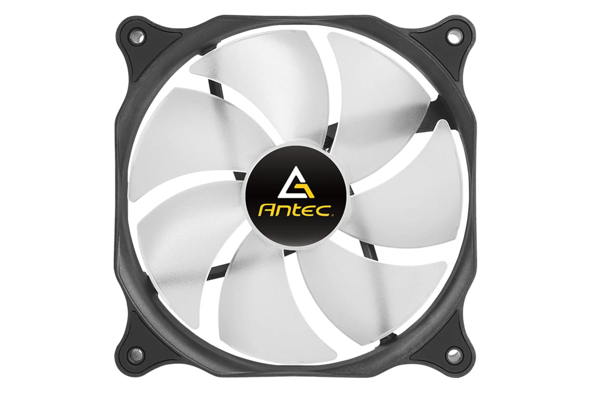 نمای روبرو فن کیس انتک F12 RGB بدون نورپردازی