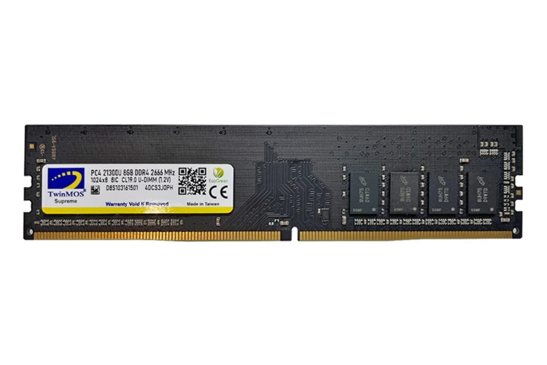رم توین موس 4DCS3JOPH ظرفیت 8 گیگابایت از نوع DDR4-2666