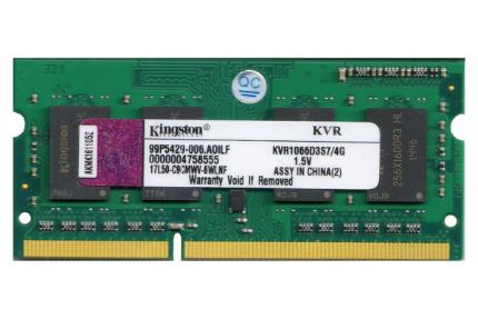 کینگستون ValueRAM KVR1066D3S7/4G ظرفیت 4 گیگابایت از نوع DDR3-1066