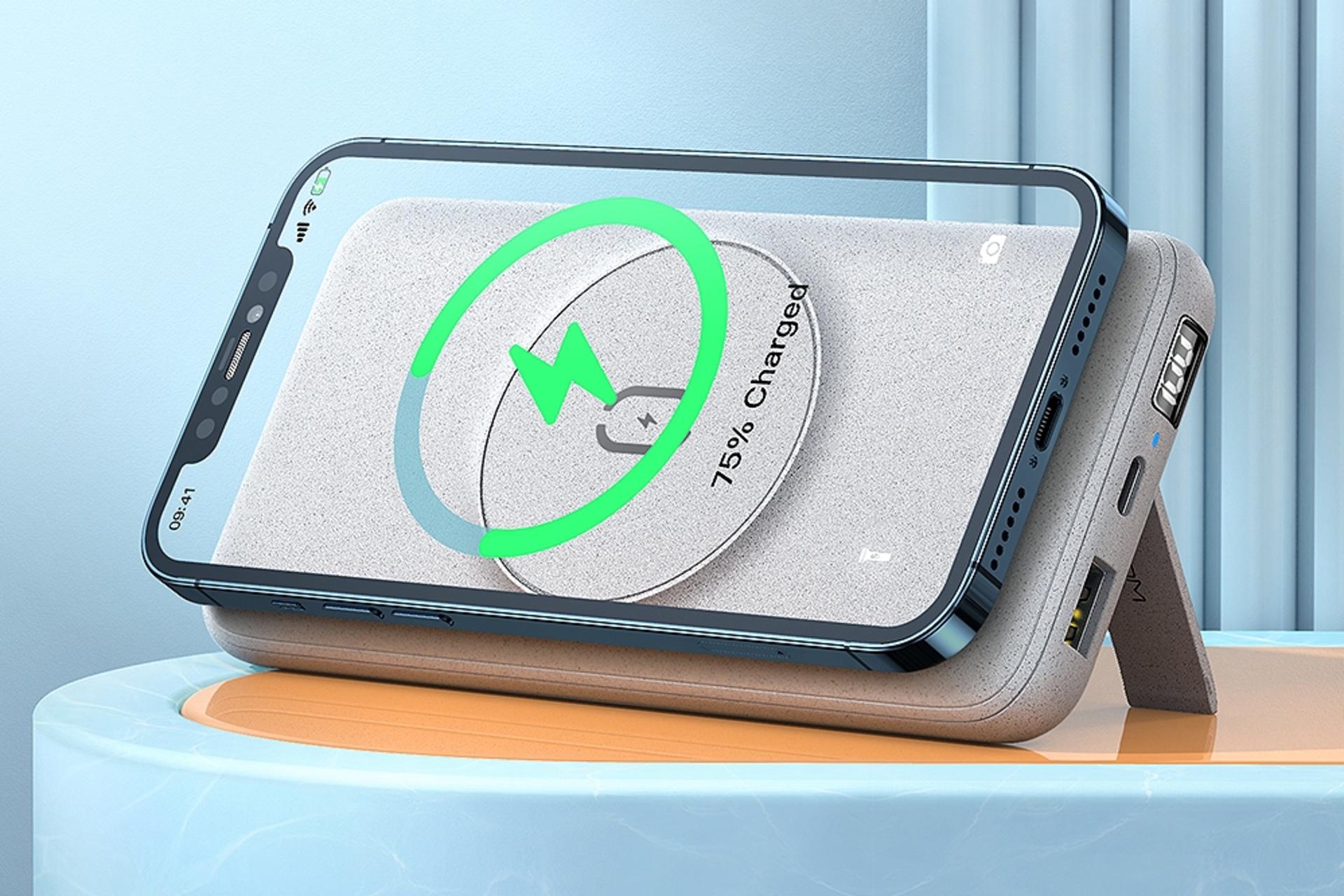 مگ سیف پاور بانک مک دودو Mcdodo MC-864 20000mAh با ظرفیت 20000 میلی‌آمپر ساعت