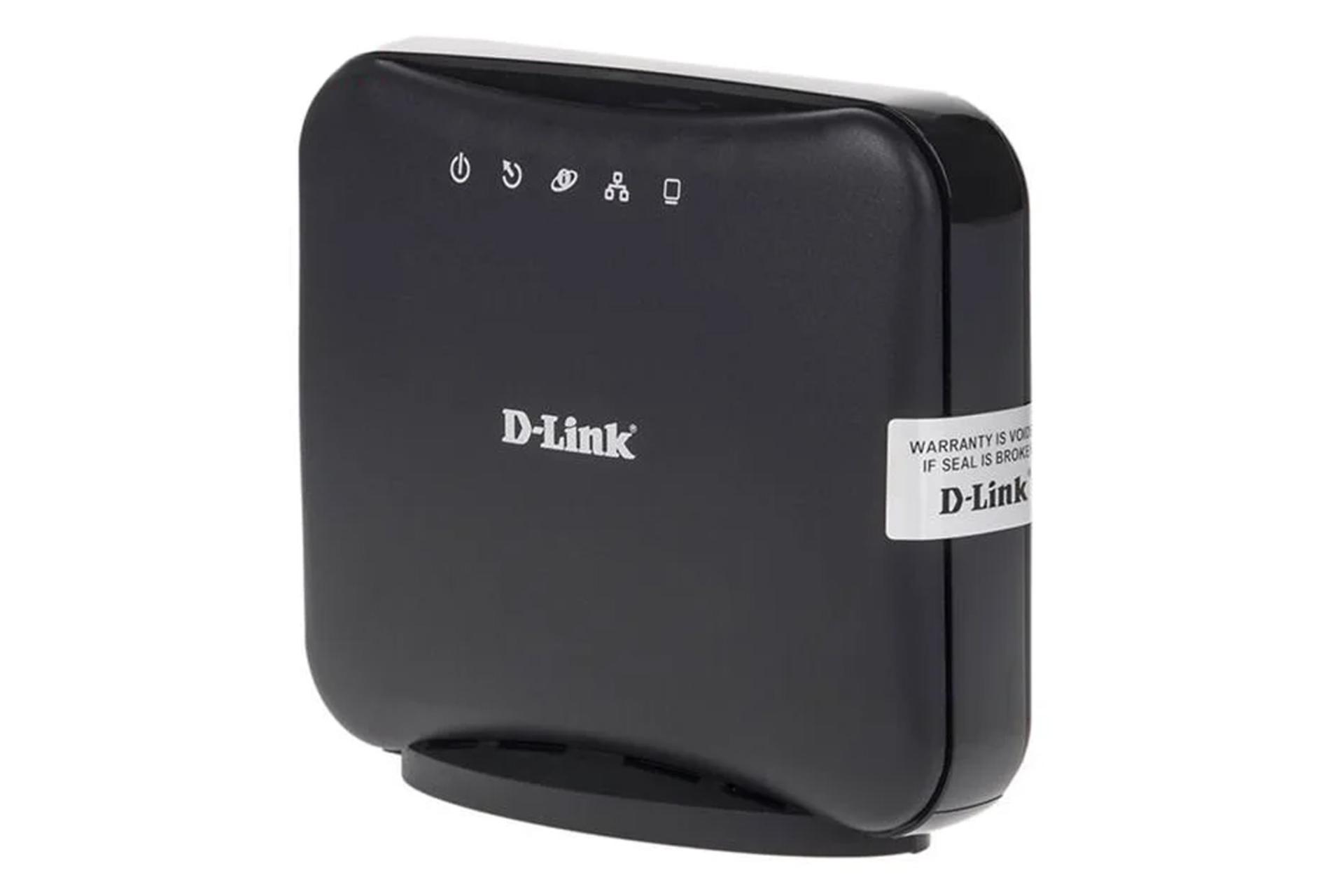 نمای کناری مودم - روتر دی لینک D-Link DSL-2520U