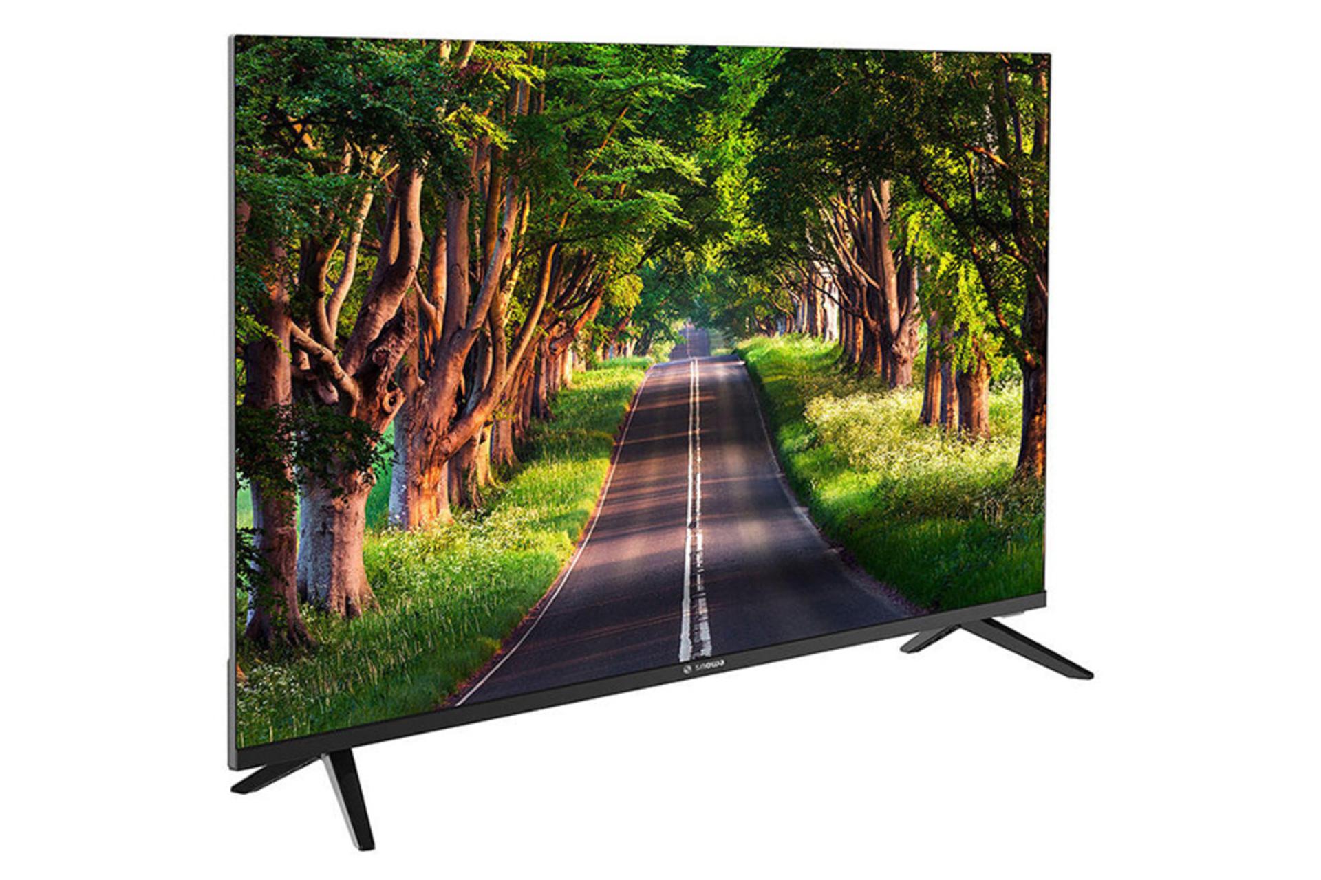 نمای نیمرخ چپ تلویزیون اسنوا SLD-43NY13600M