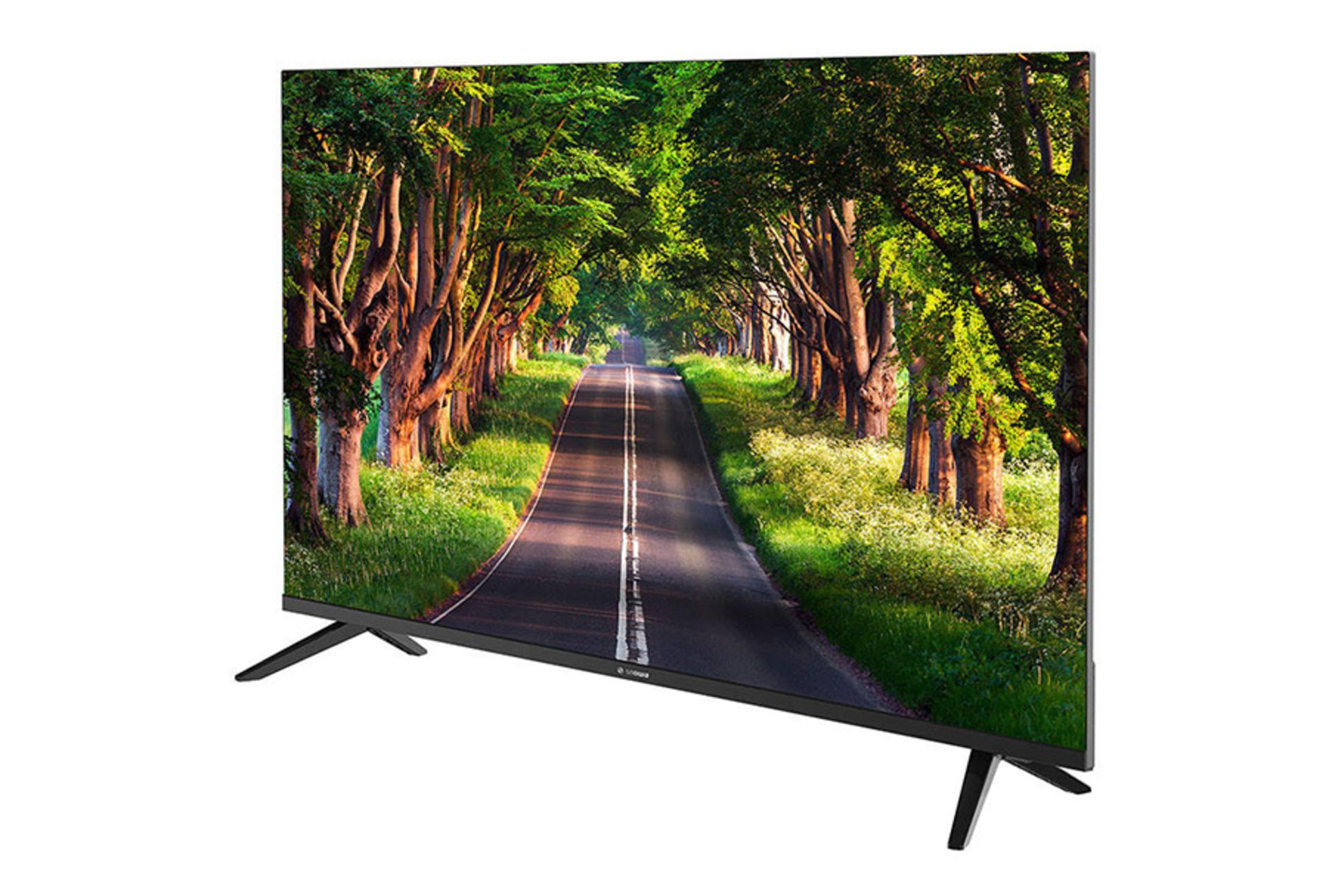 نمای نیمرخ راست تلویزیون اسنوا SLD-43NY13600M