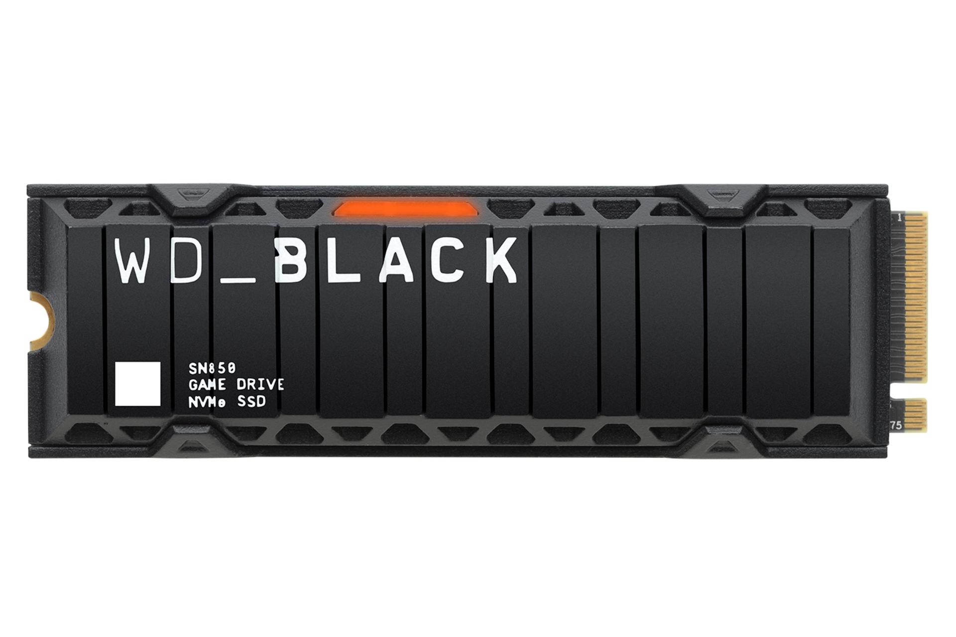 SSD وسترن دیجیتال Western Digital Black SN850 NVMe M.2 با هیت سینک