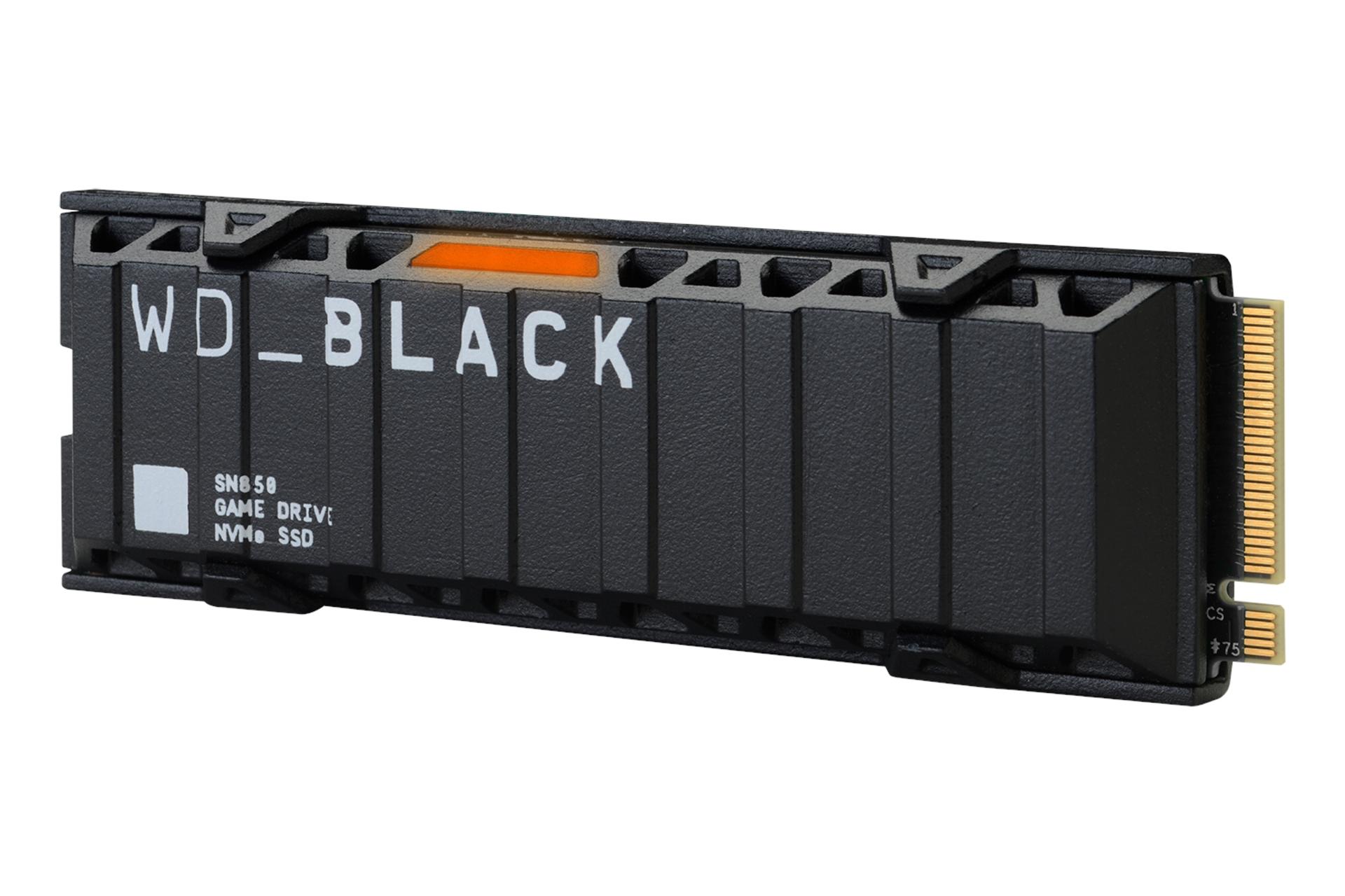نمای راست SSD وسترن دیجیتال Western Digital Black SN850 NVMe M.2