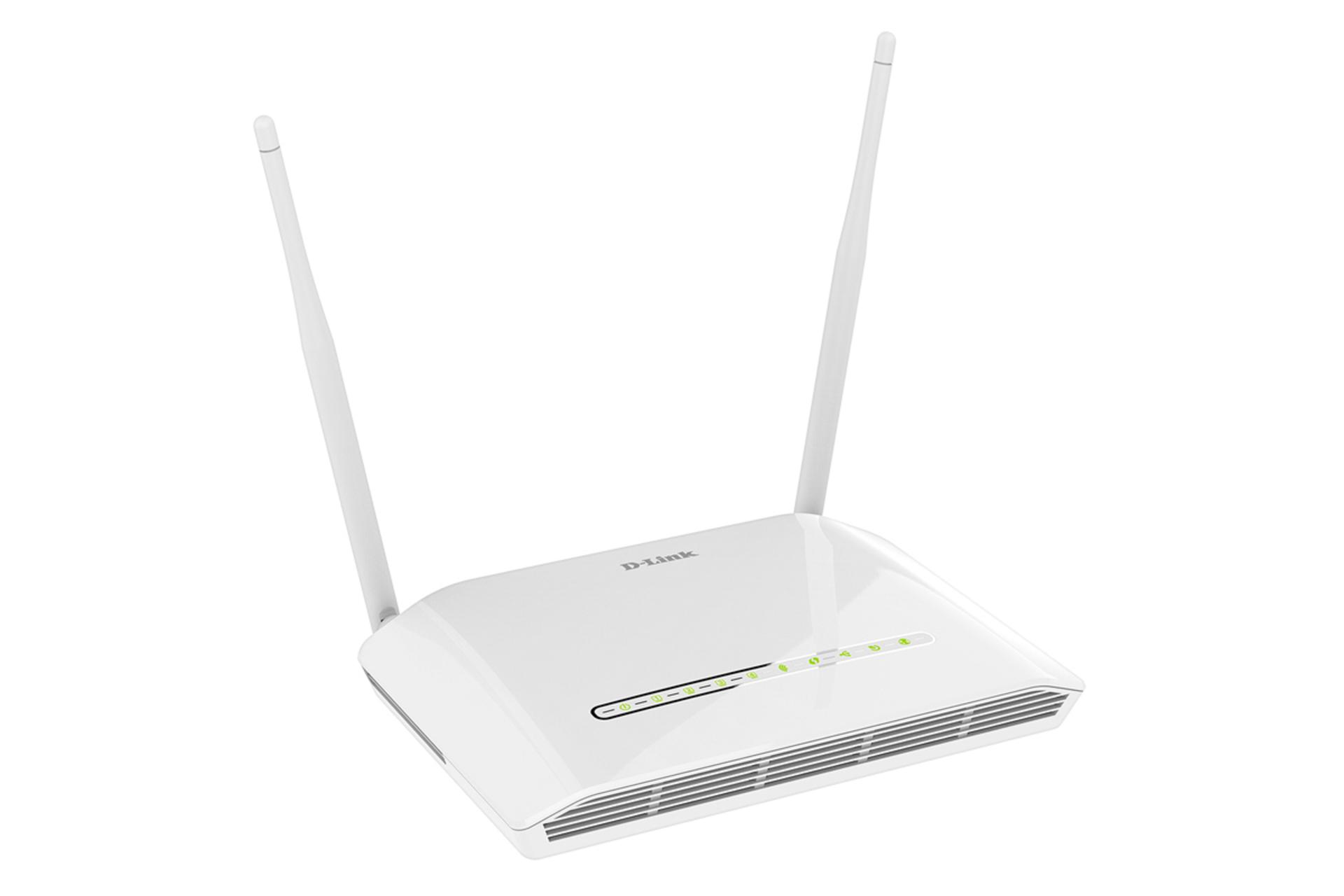 نمای کناری مودم - روتر دی لینک D-Link DSL-2790U