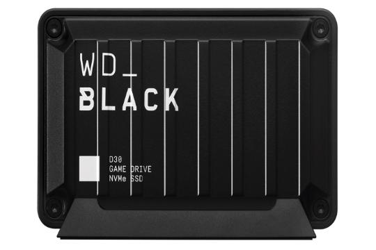 نمای روبرو SSD وسترن دیجیتال WD_BLACK D30 Game Drive