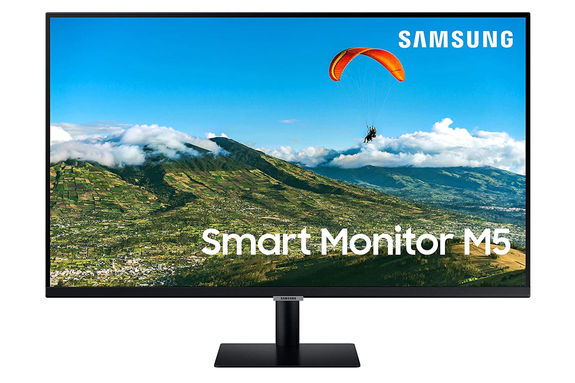 مانیتور سامسونگ 27 اینچ مدل Smart Monitor M5 نمای جلو