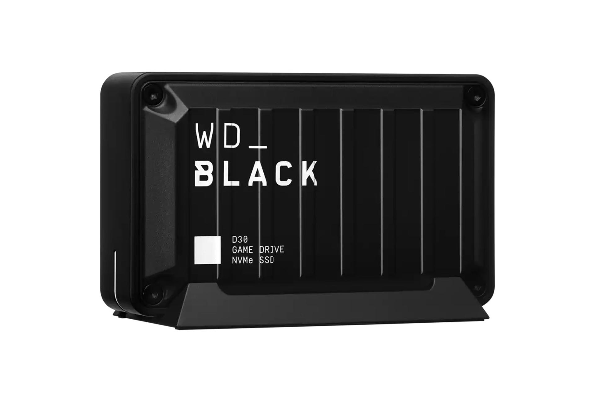نمای جانبی SSD وسترن دیجیتال WD_BLACK D30 Game Drive